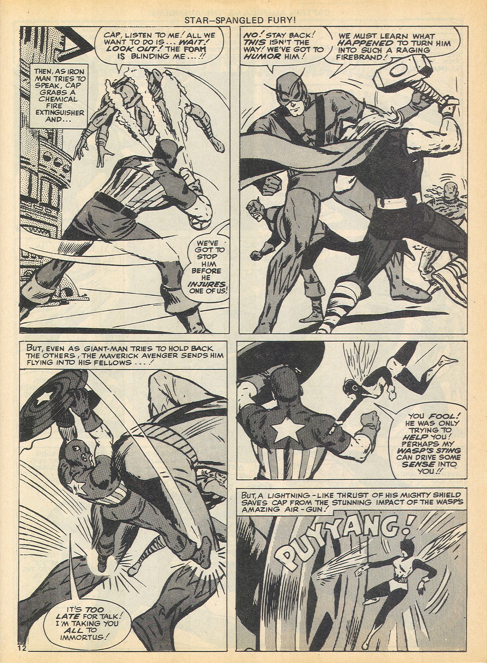 Read online The Avengers (1973) comic -  Issue #7 - 12