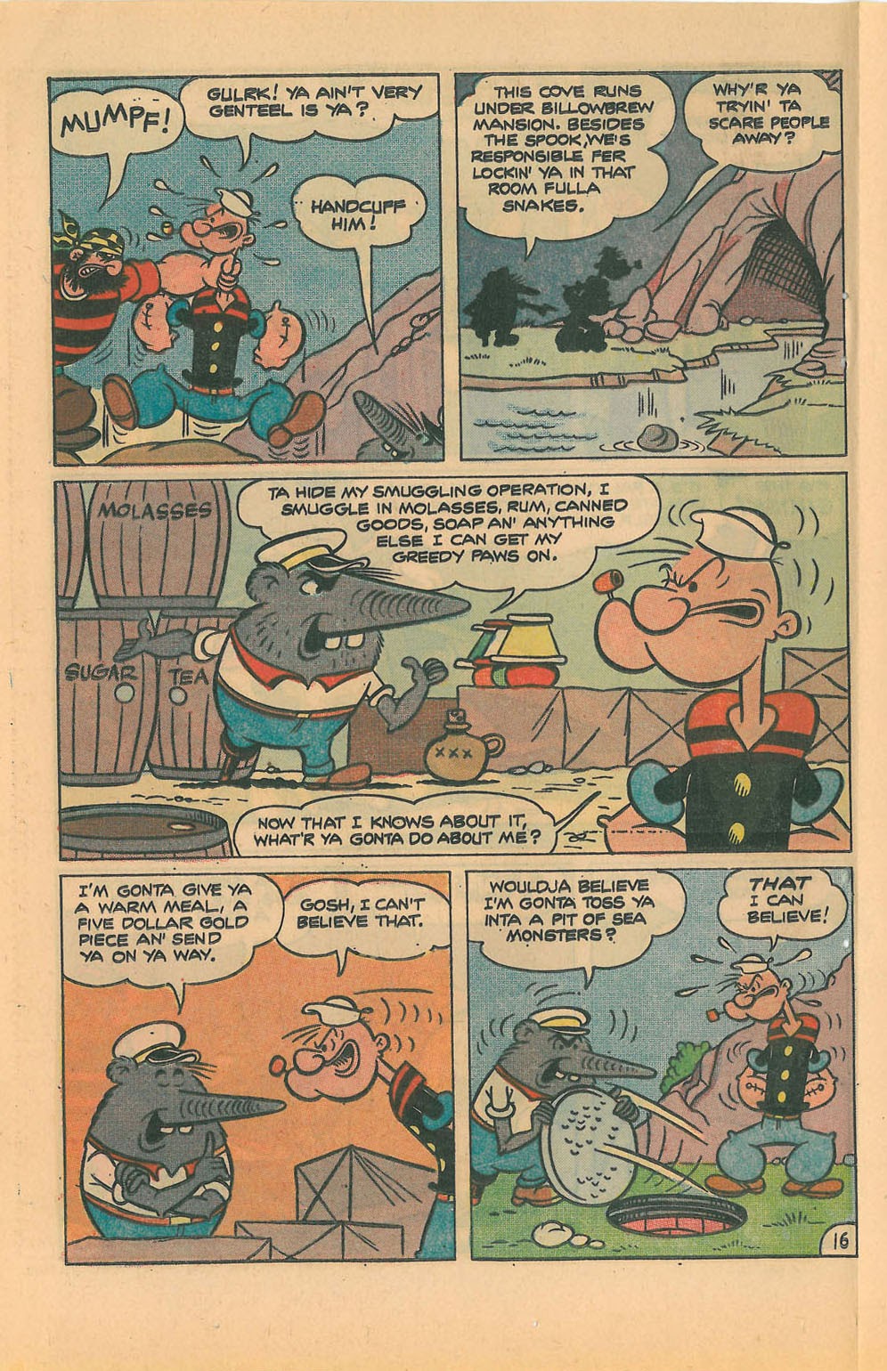 Read online Popeye (1948) comic -  Issue #124 - 20