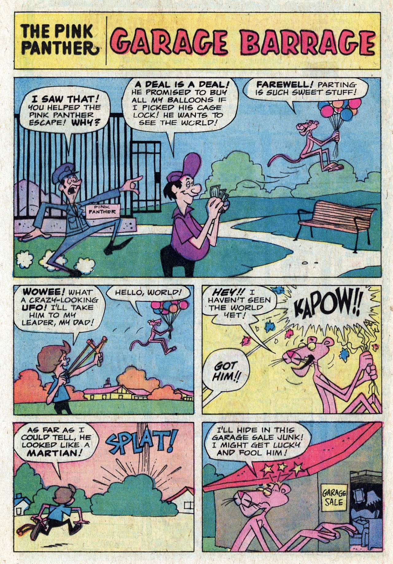 Read online The Pink Panther (1971) comic -  Issue #22 - 20