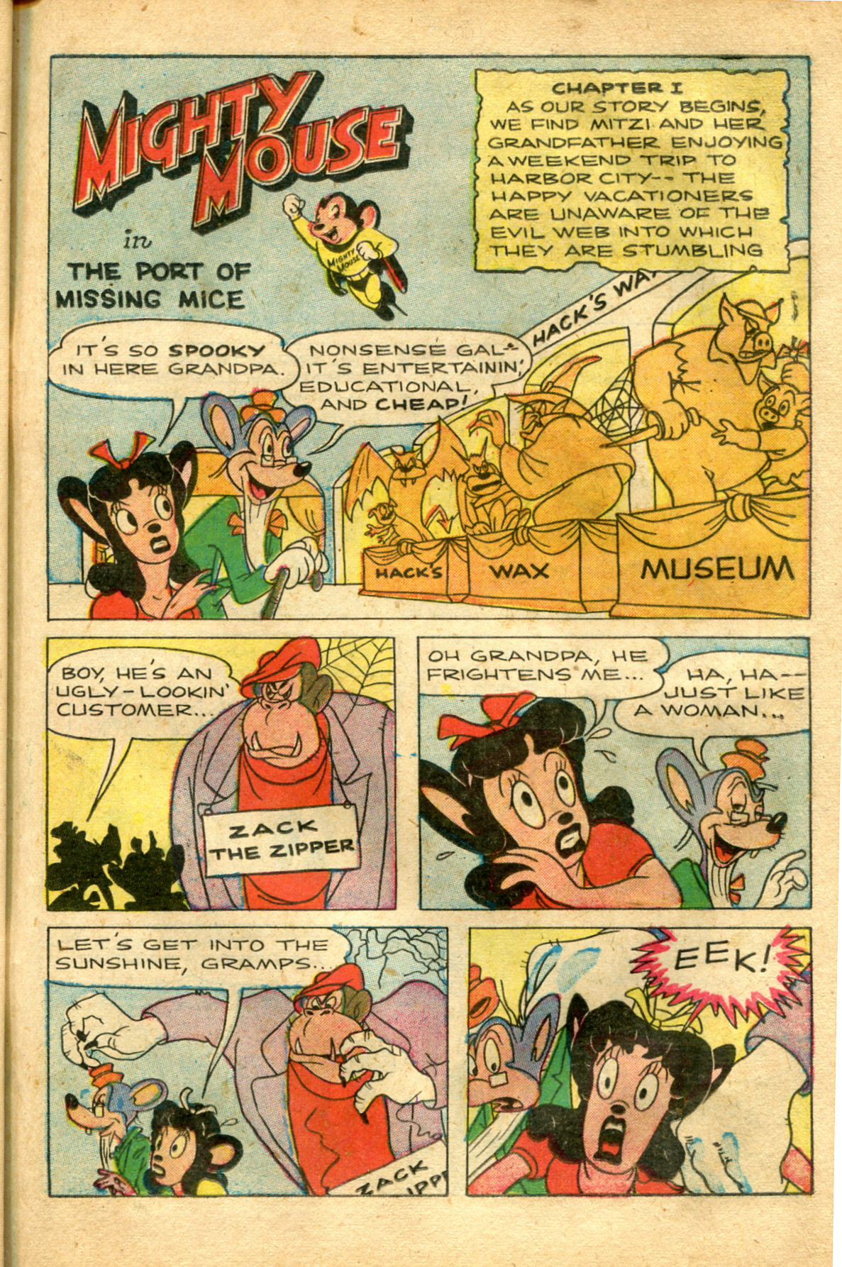 Read online Paul Terry's Mighty Mouse Comics comic -  Issue #43 - 83
