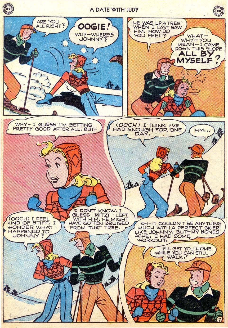 Read online A Date with Judy comic -  Issue #3 - 48