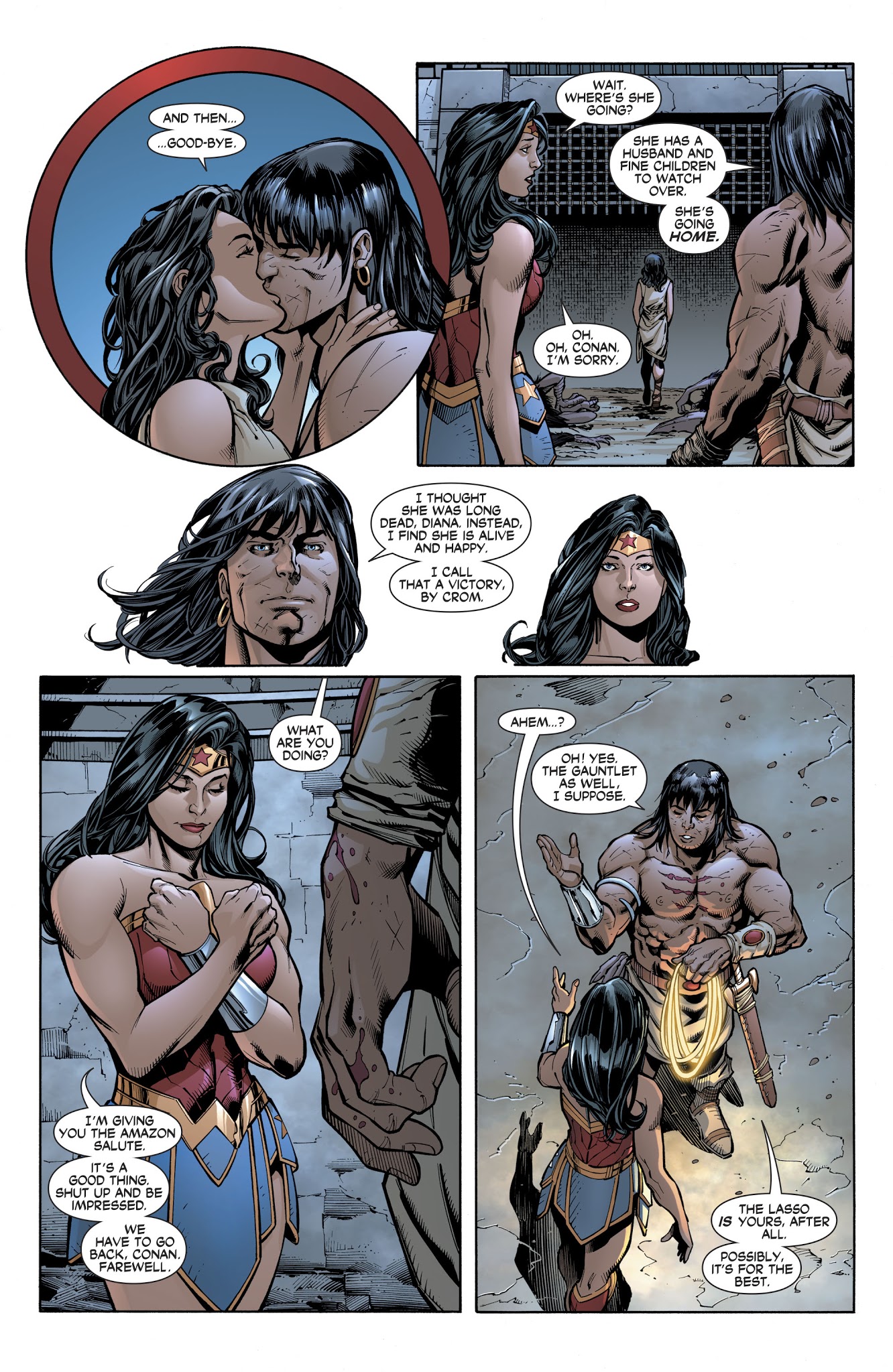 Read online Wonder Woman/Conan comic -  Issue #6 - 23