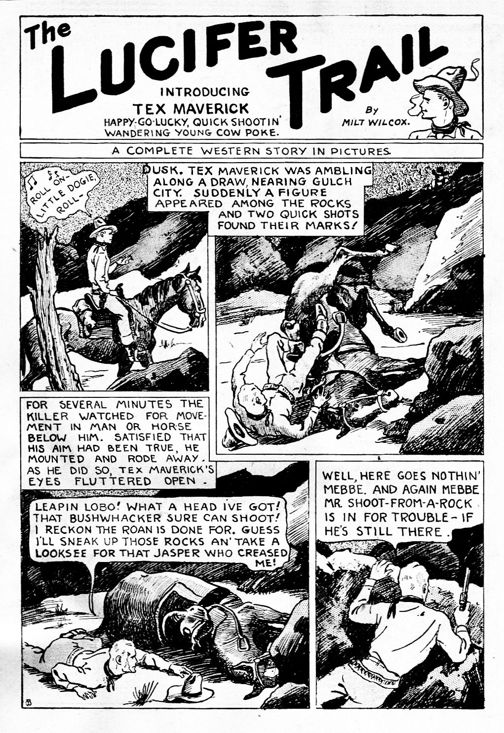 Read online Western Picture Stories comic -  Issue #1 - 51