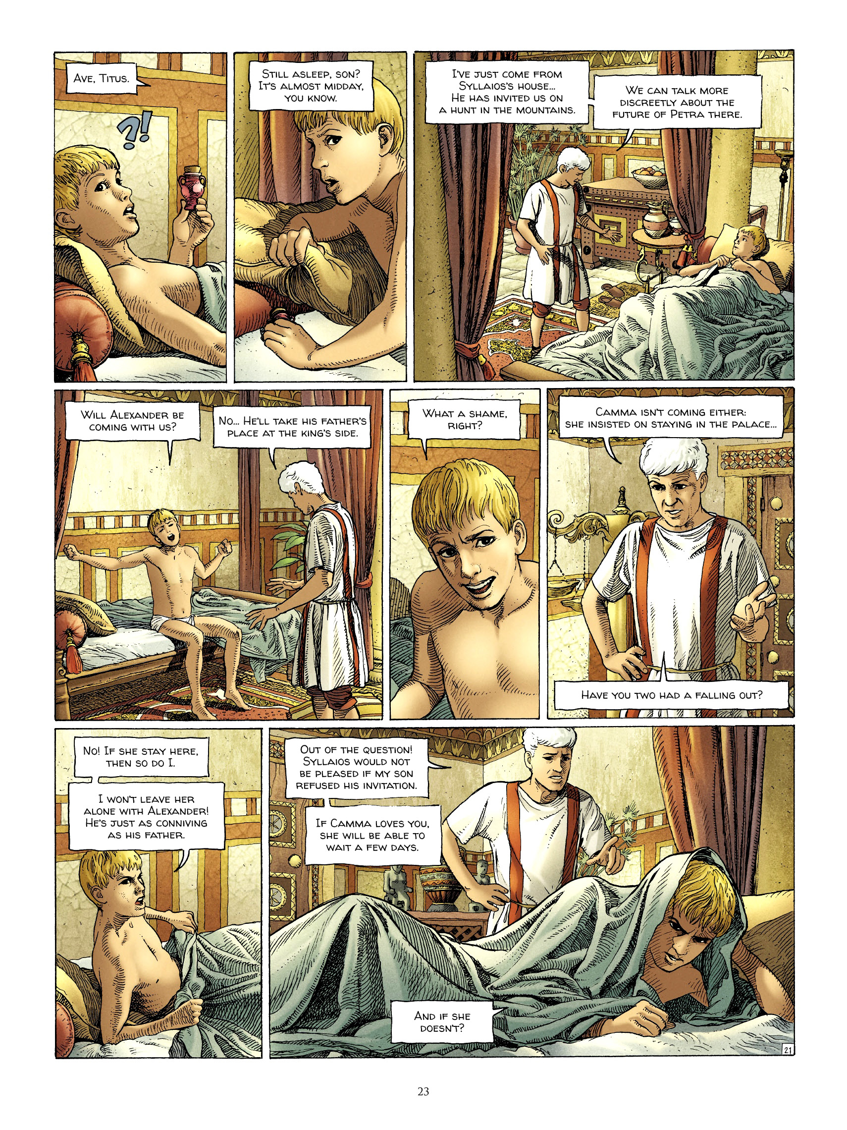 Read online Alix Senator comic -  Issue #8 - 25