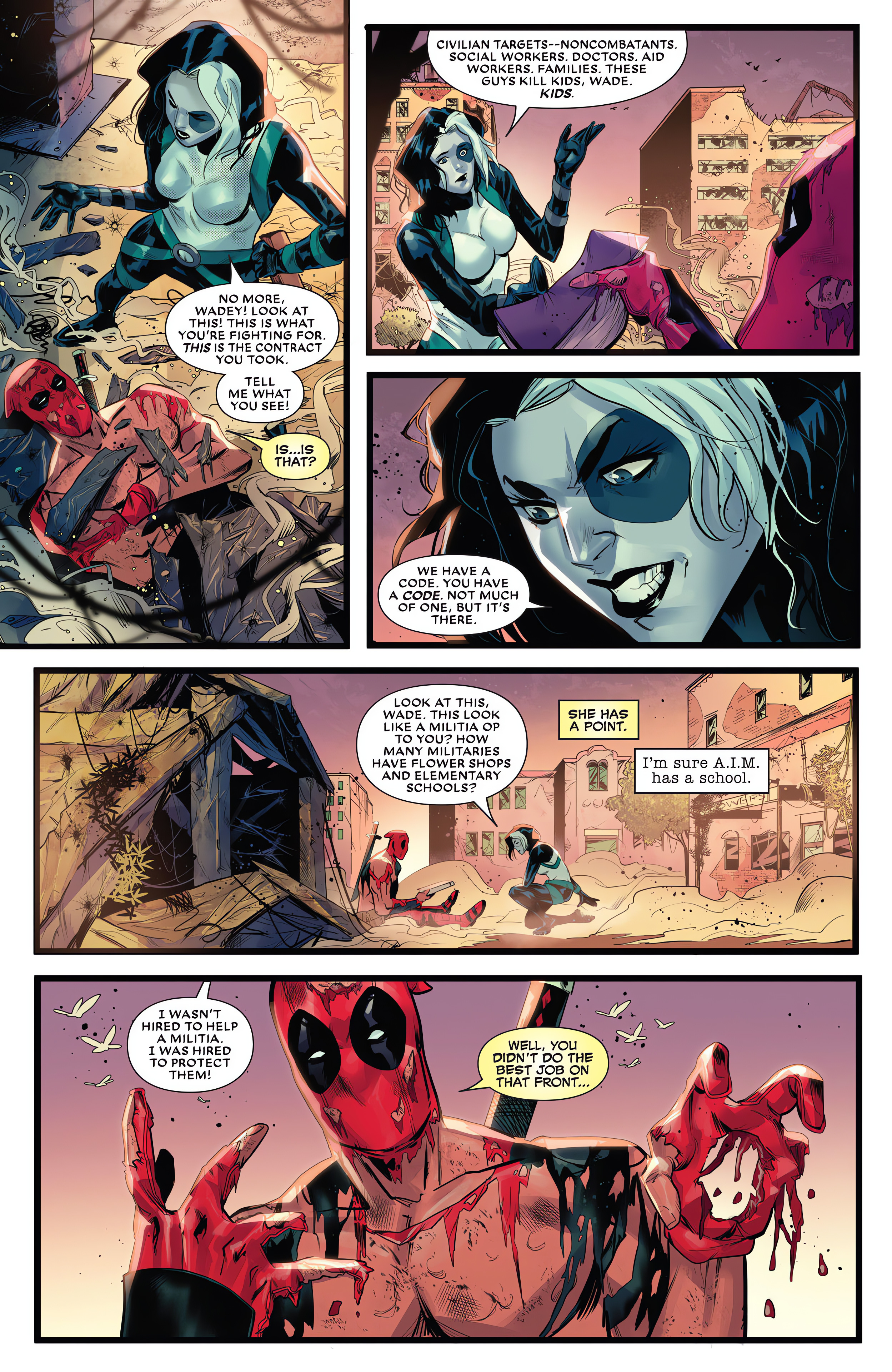 Read online Deadpool: Seven Slaughters comic -  Issue # TPB - 37