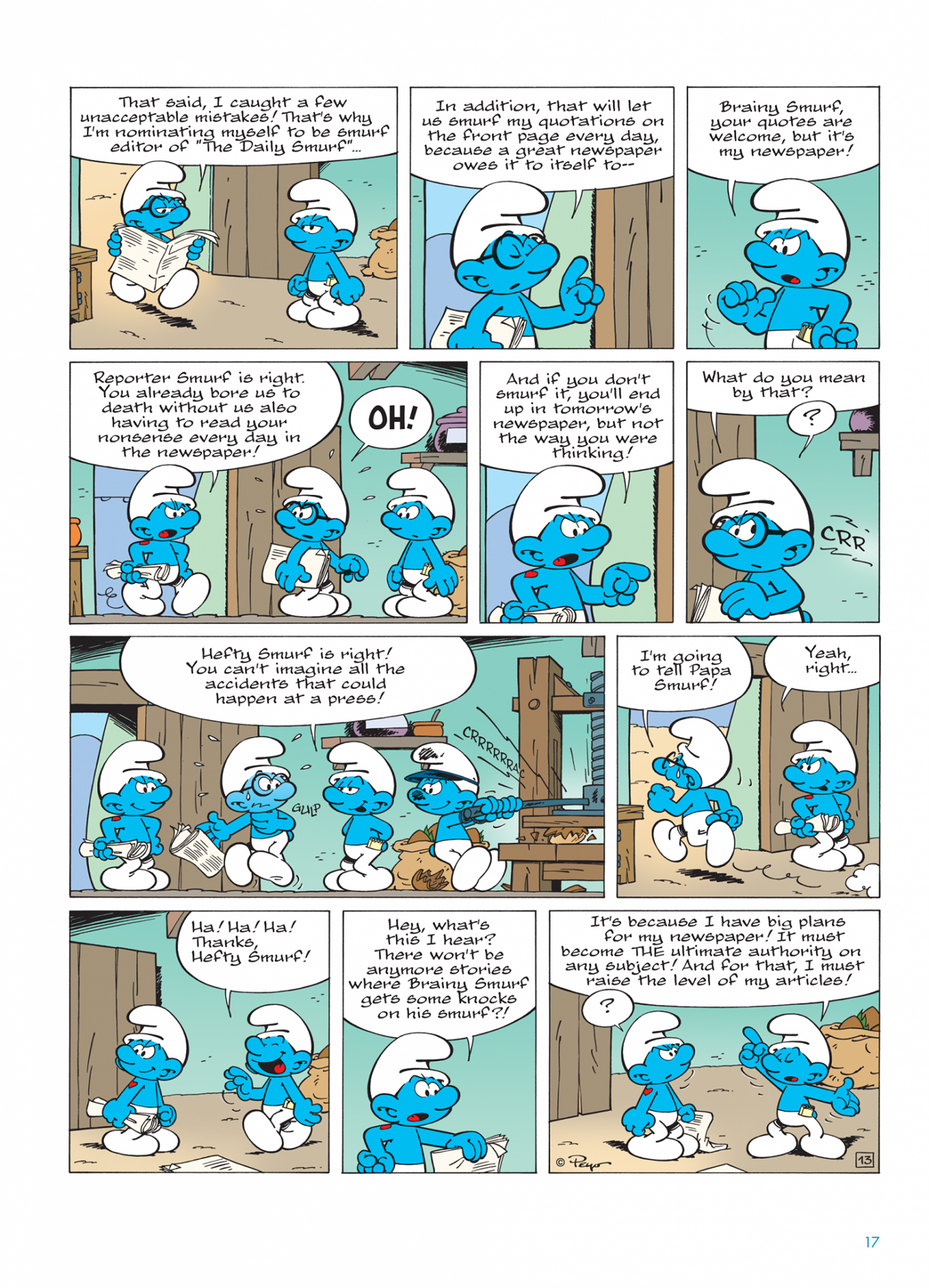 Read online The Smurfs comic -  Issue #24 - 17