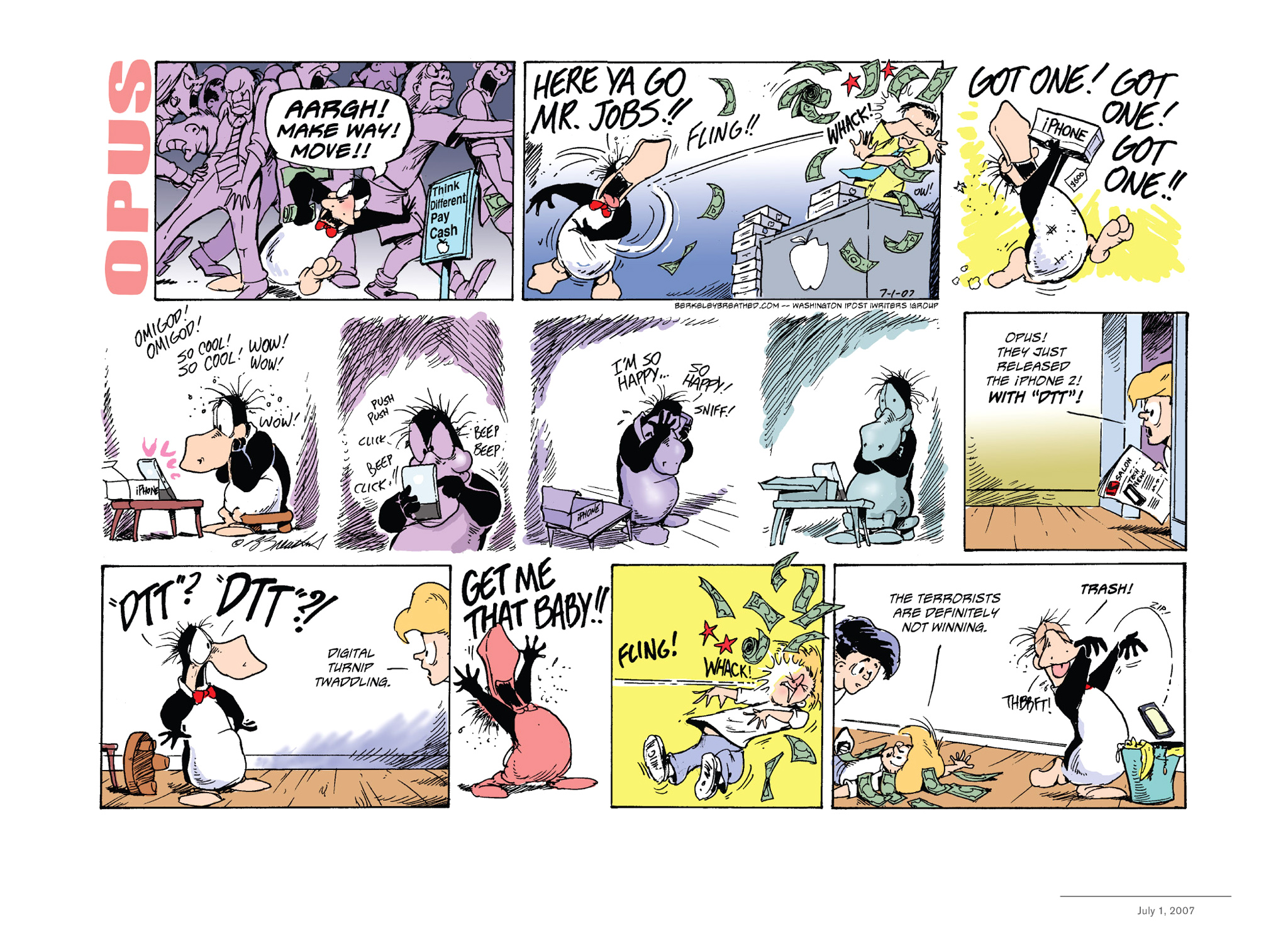 Read online Opus Complete Sunday Strips From 2003-2008 comic -  Issue # TPB (Part 2) - 95