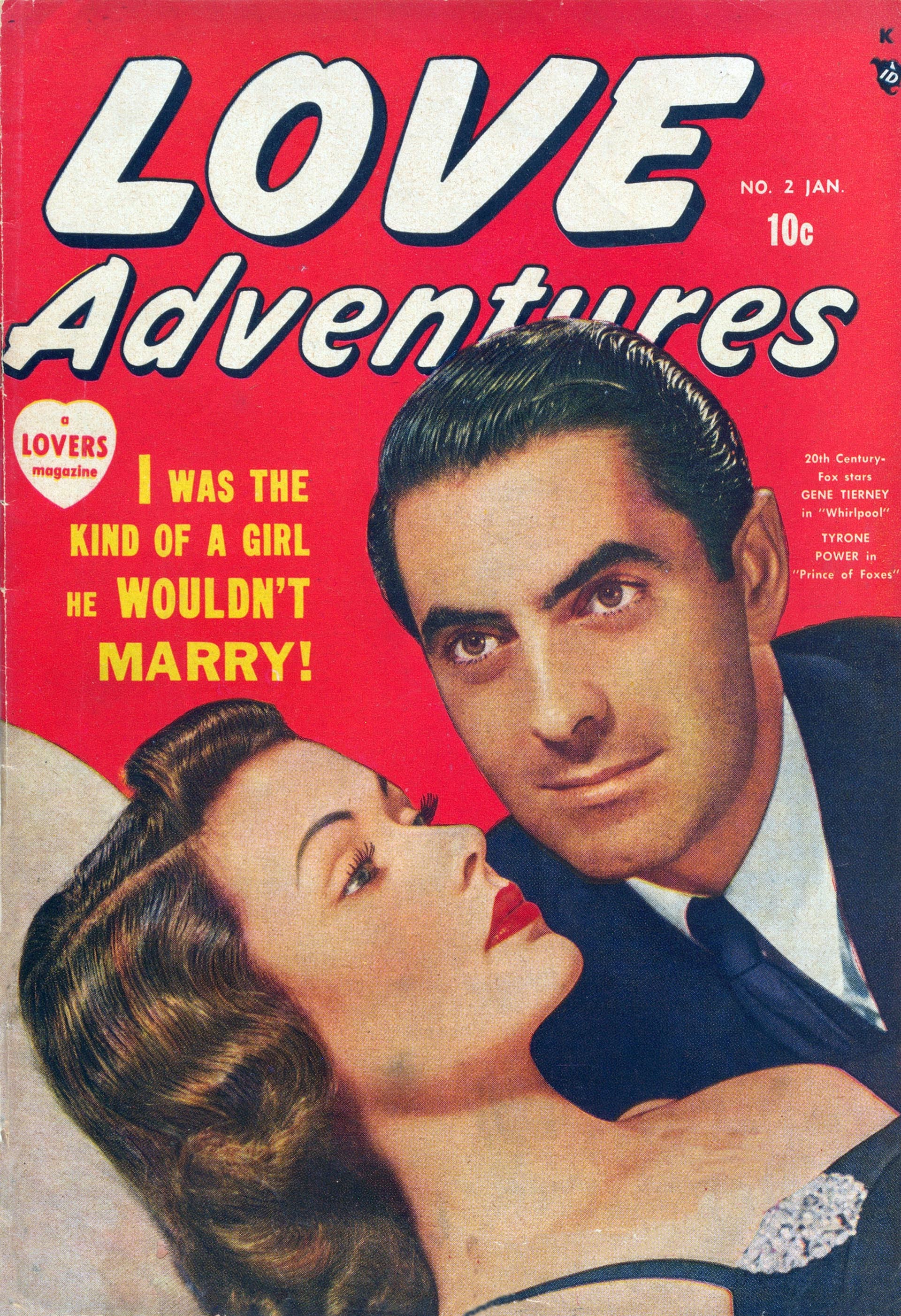 Read online Love Adventures comic -  Issue #2 - 1