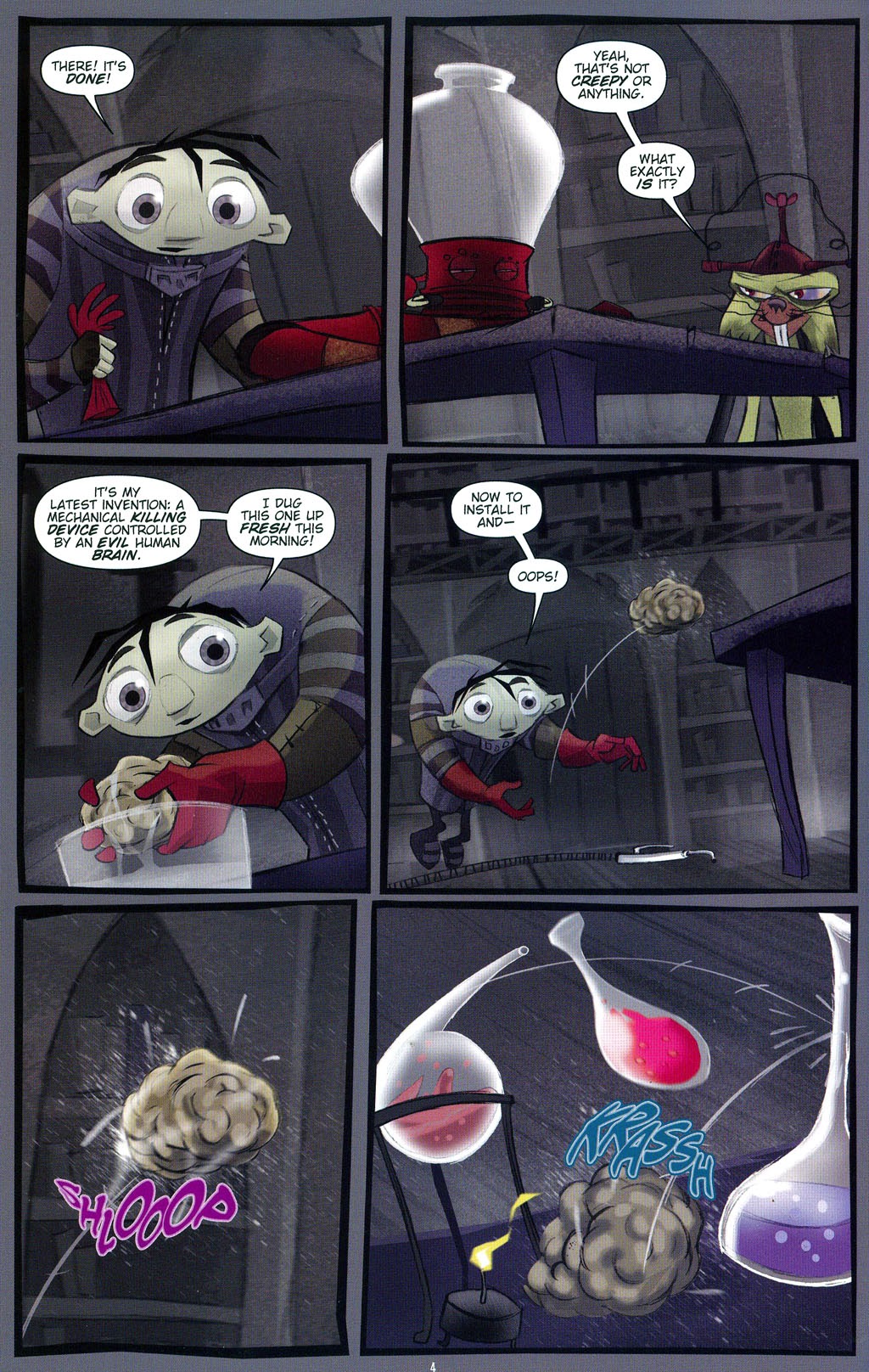 Read online Igor Movie Prequel comic -  Issue #2 - 6