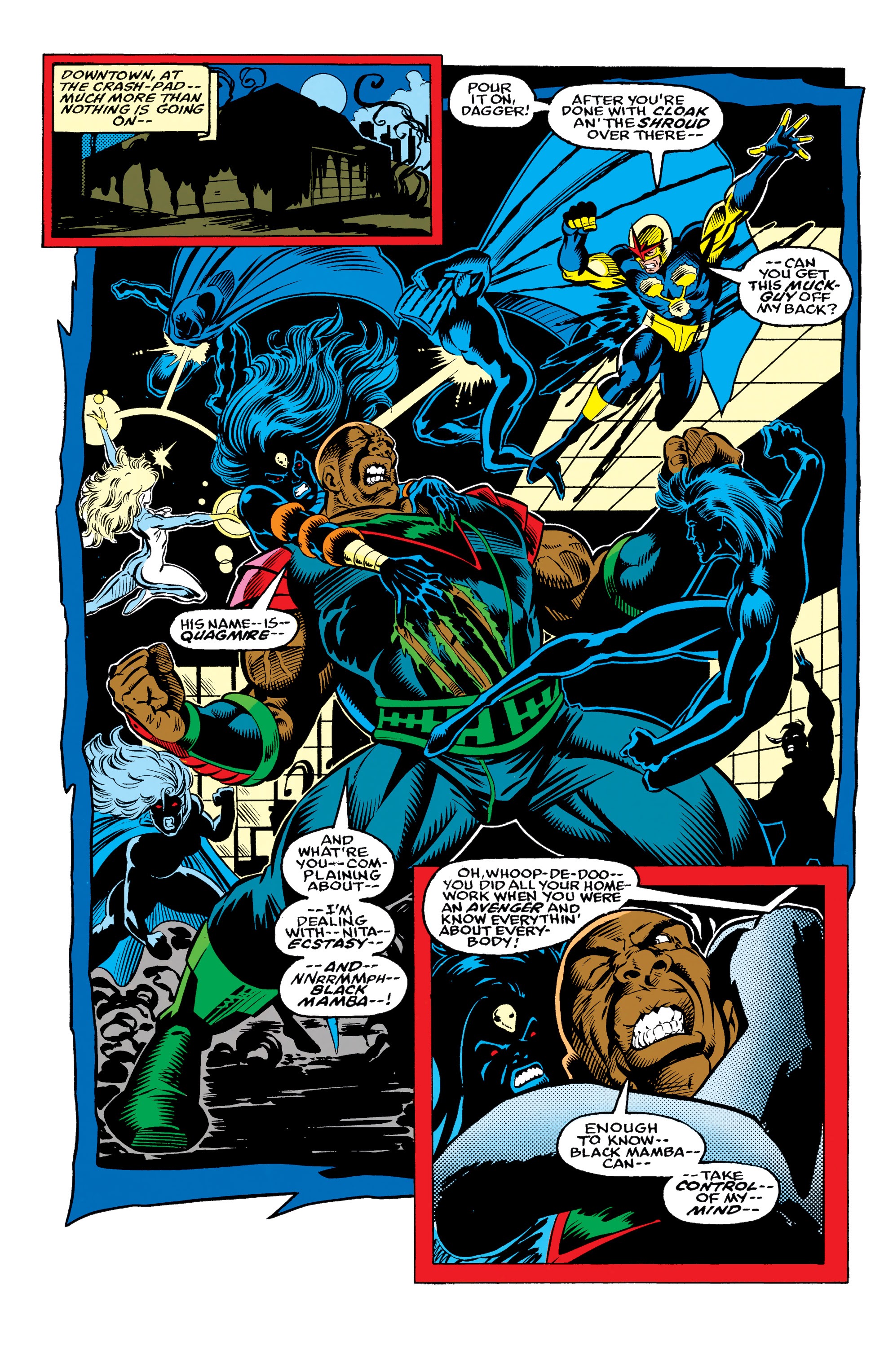Read online The New Warriors comic -  Issue #34 - 16