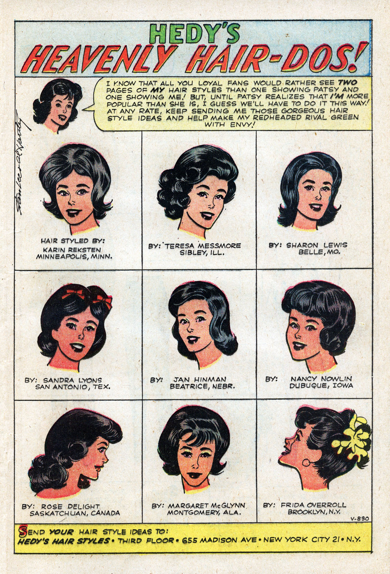 Read online Patsy and Hedy comic -  Issue #84 - 17