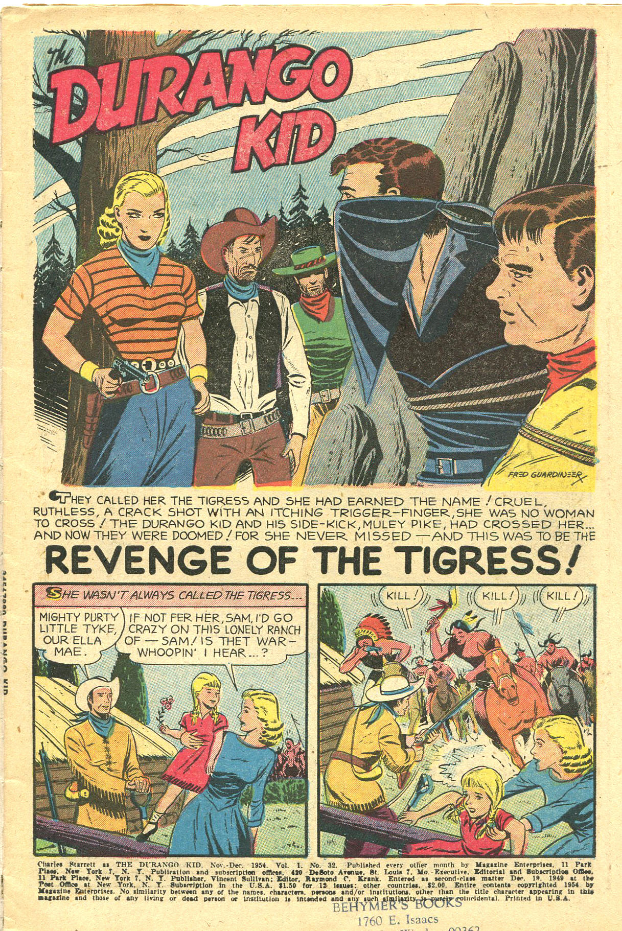 Read online Charles Starrett as The Durango Kid comic -  Issue #32 - 3