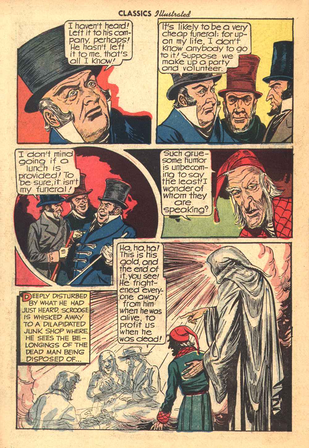 Read online Classics Illustrated comic -  Issue #53 - 36