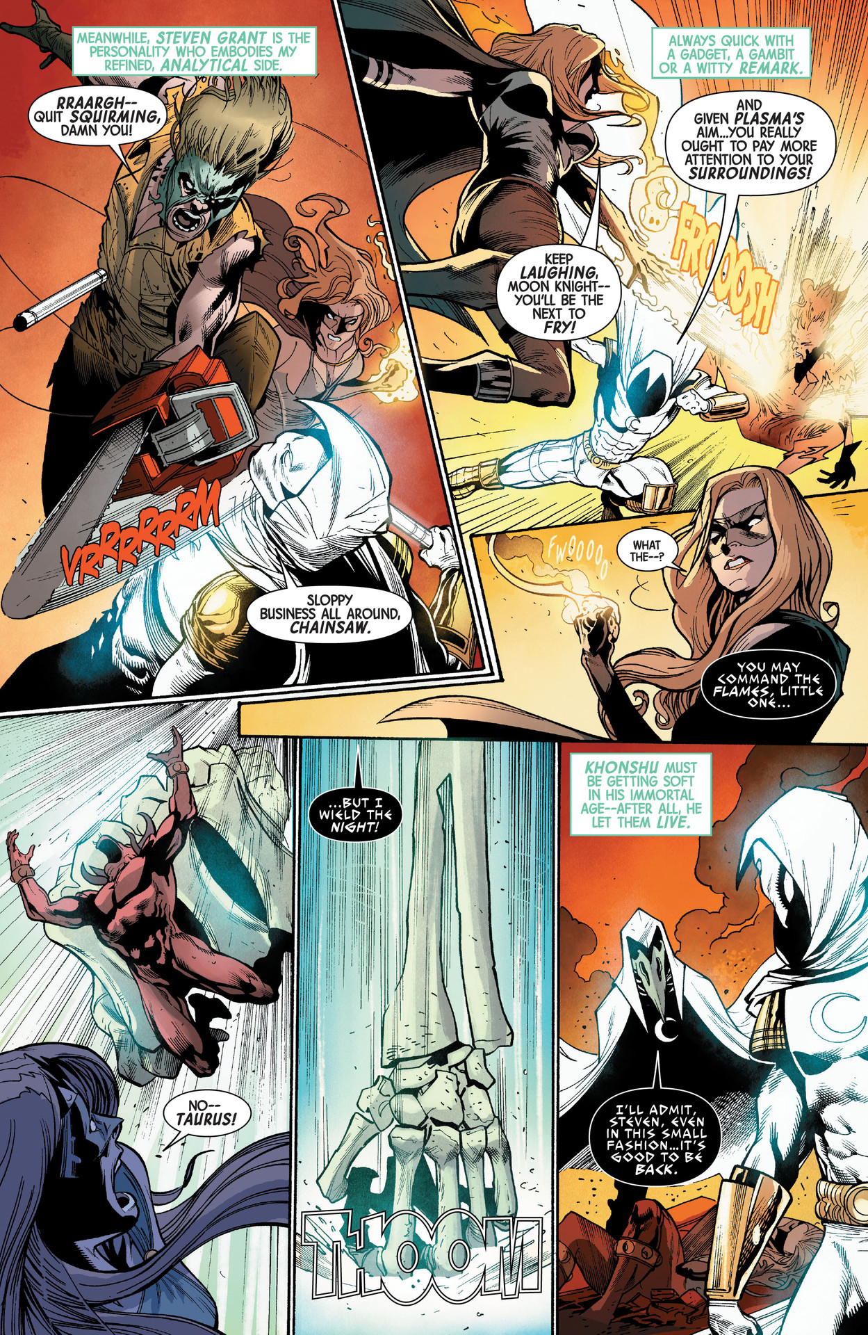 Read online Moon Knight: City of the Dead comic -  Issue #5 - 7