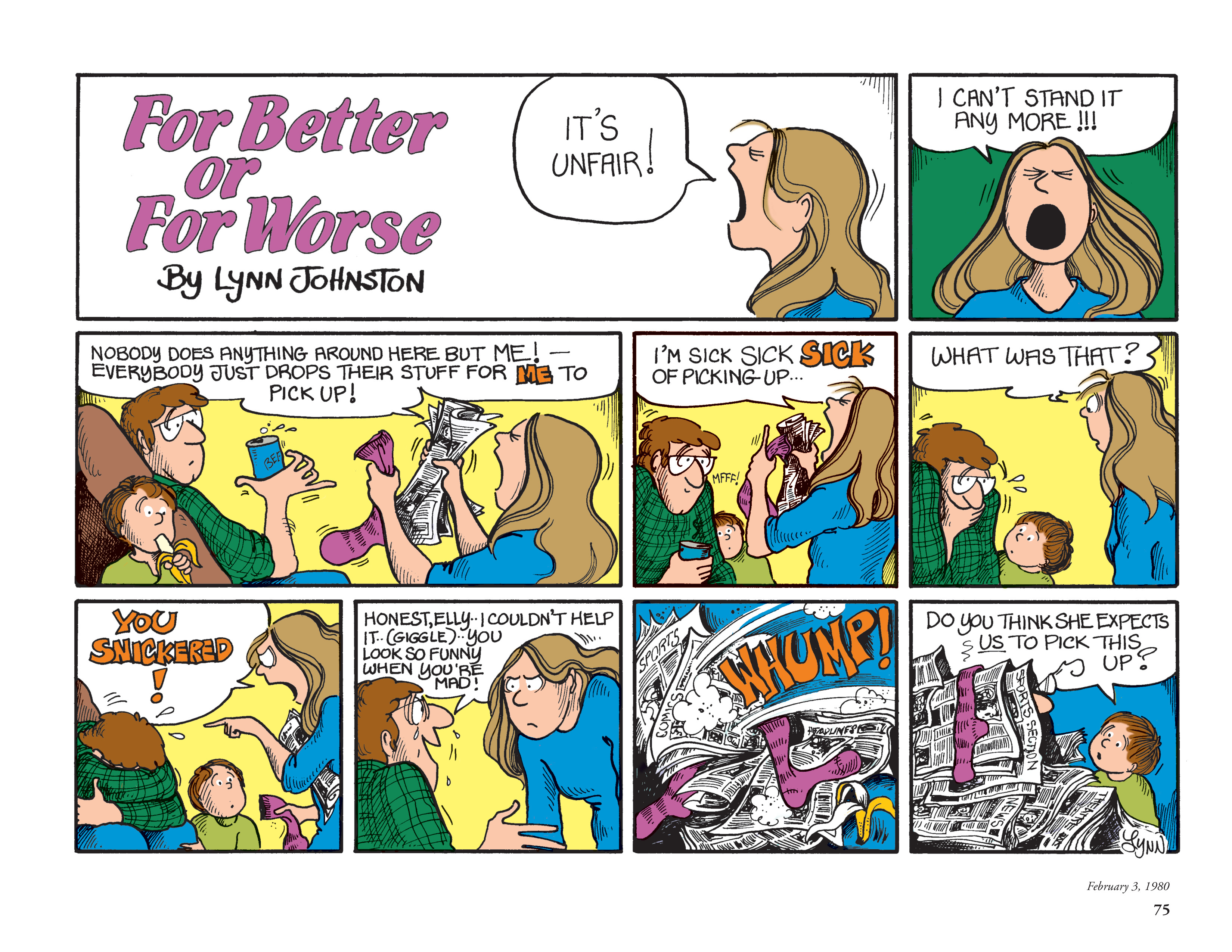 Read online For Better Or For Worse: The Complete Library comic -  Issue # TPB 1 (Part 1) - 75