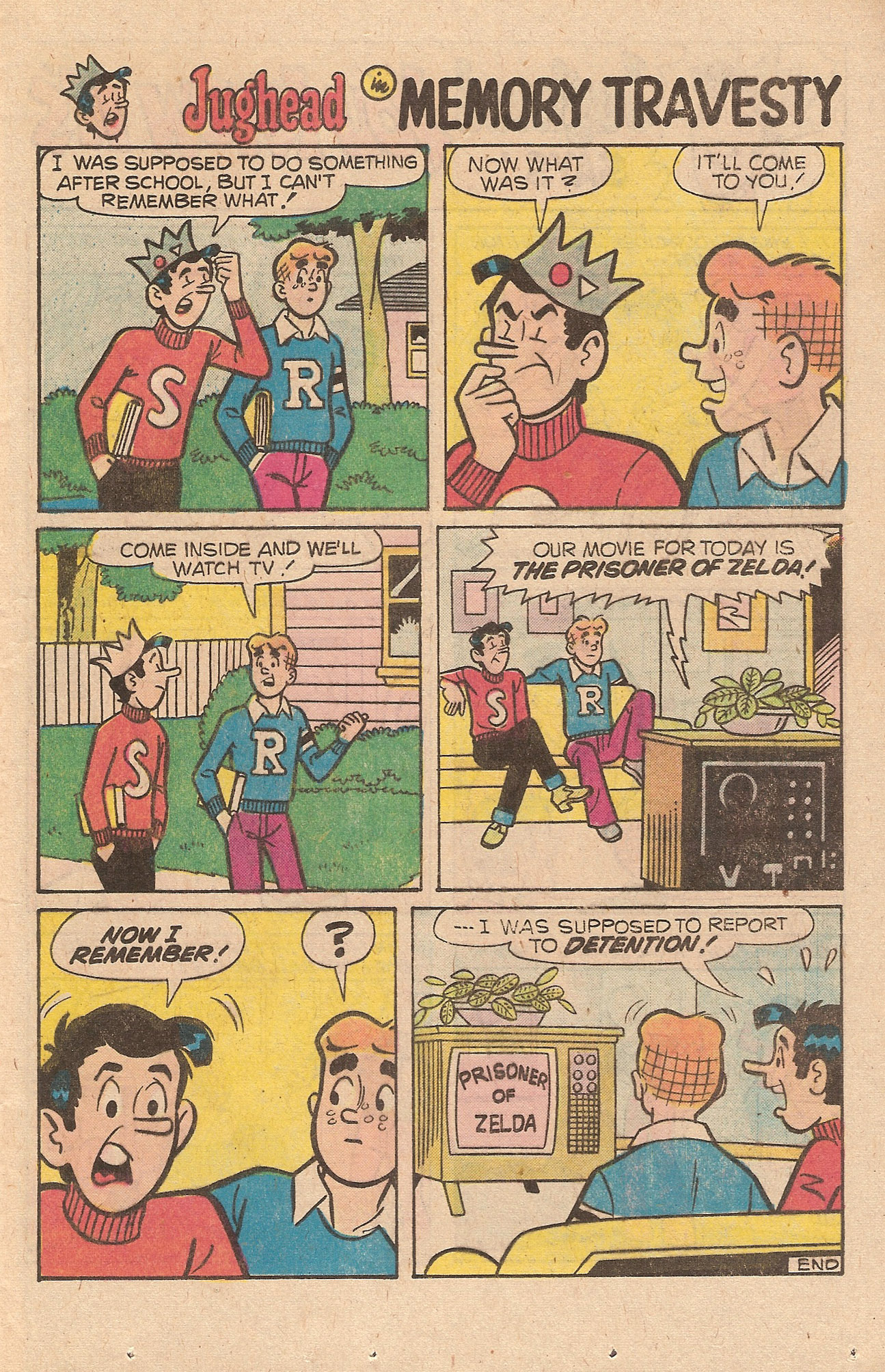 Read online Jughead's Jokes comic -  Issue #62 - 13
