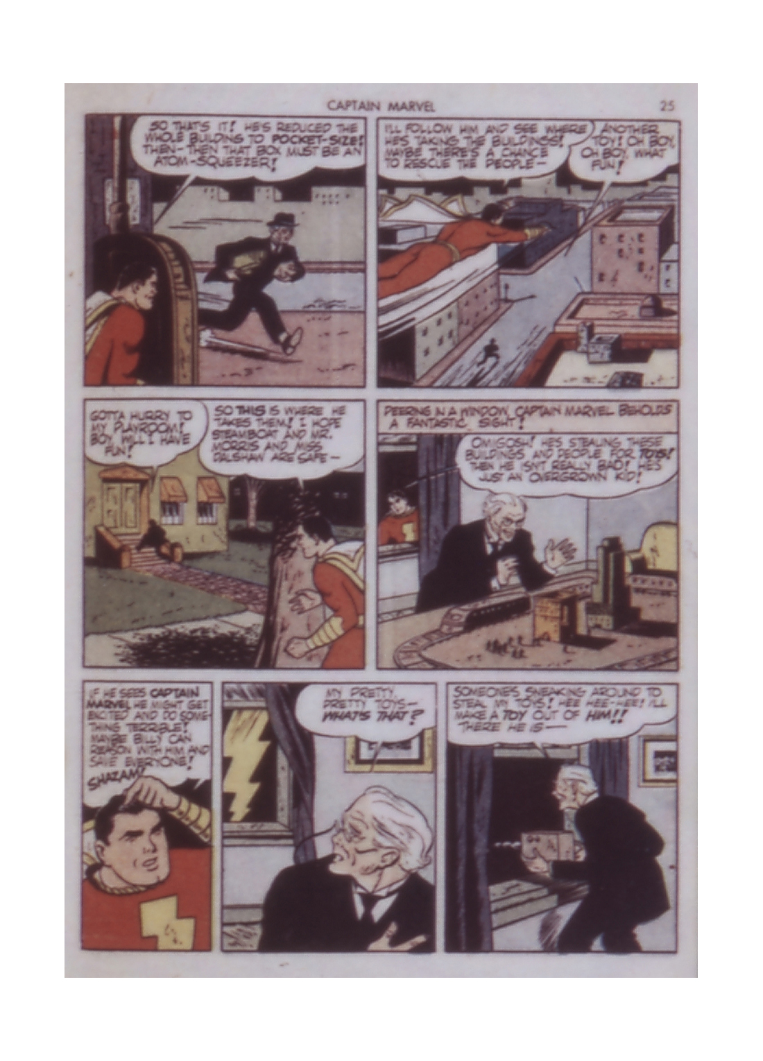 Read online Captain Marvel Adventures comic -  Issue #14 - 25