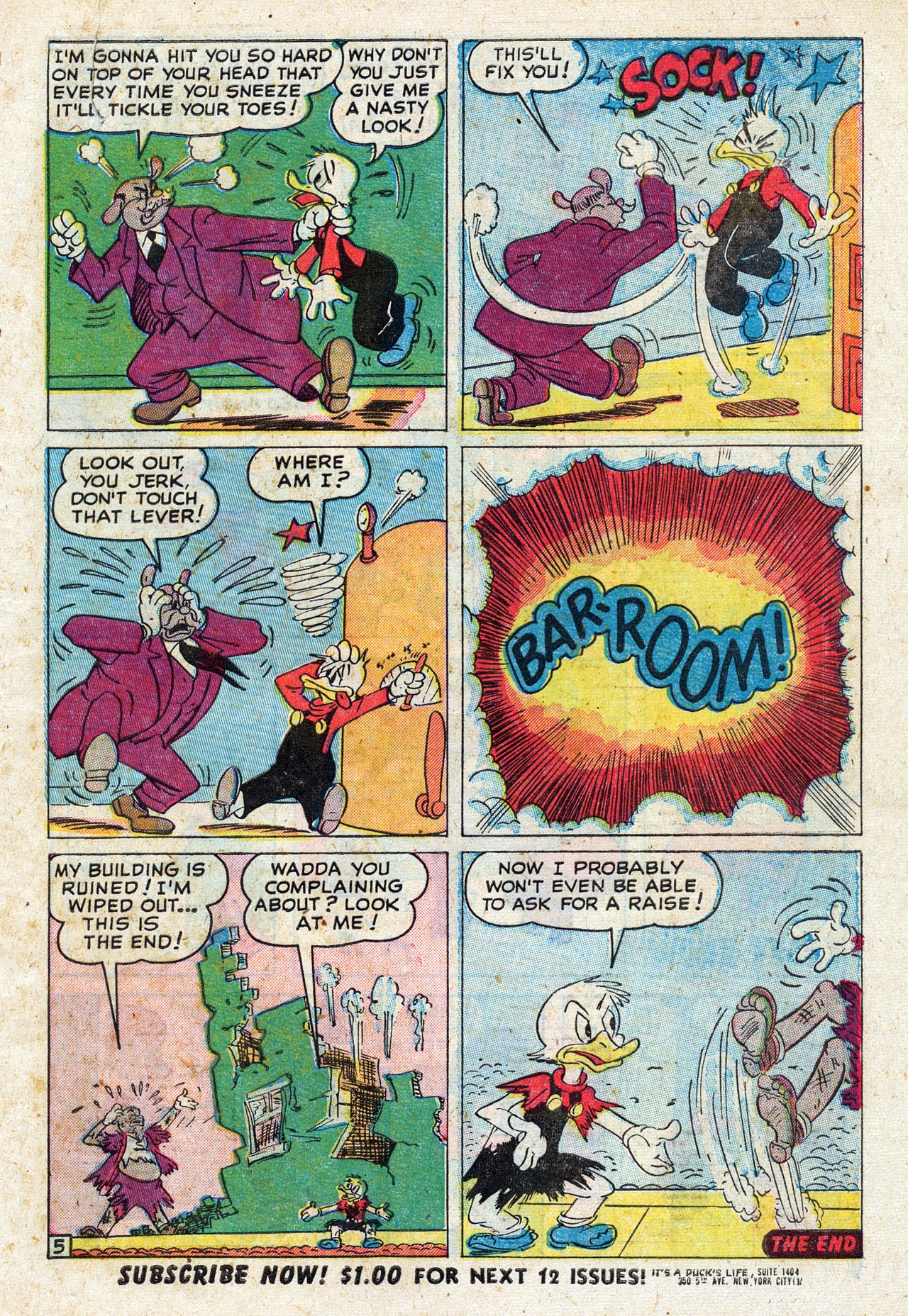 Read online It's A Duck's Life comic -  Issue #6 - 7