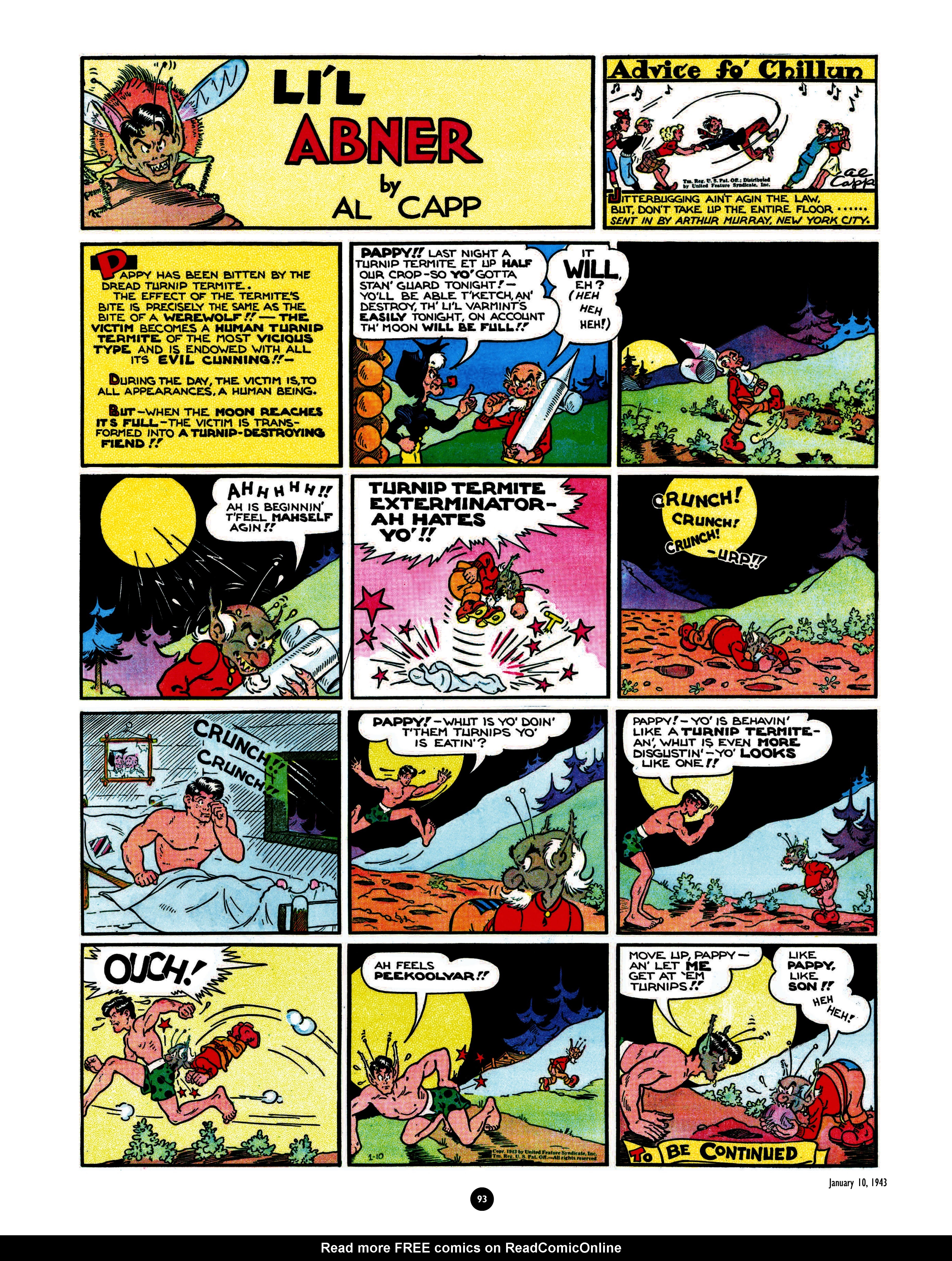 Read online Al Capp's Li'l Abner Complete Daily & Color Sunday Comics comic -  Issue # TPB 5 (Part 1) - 94
