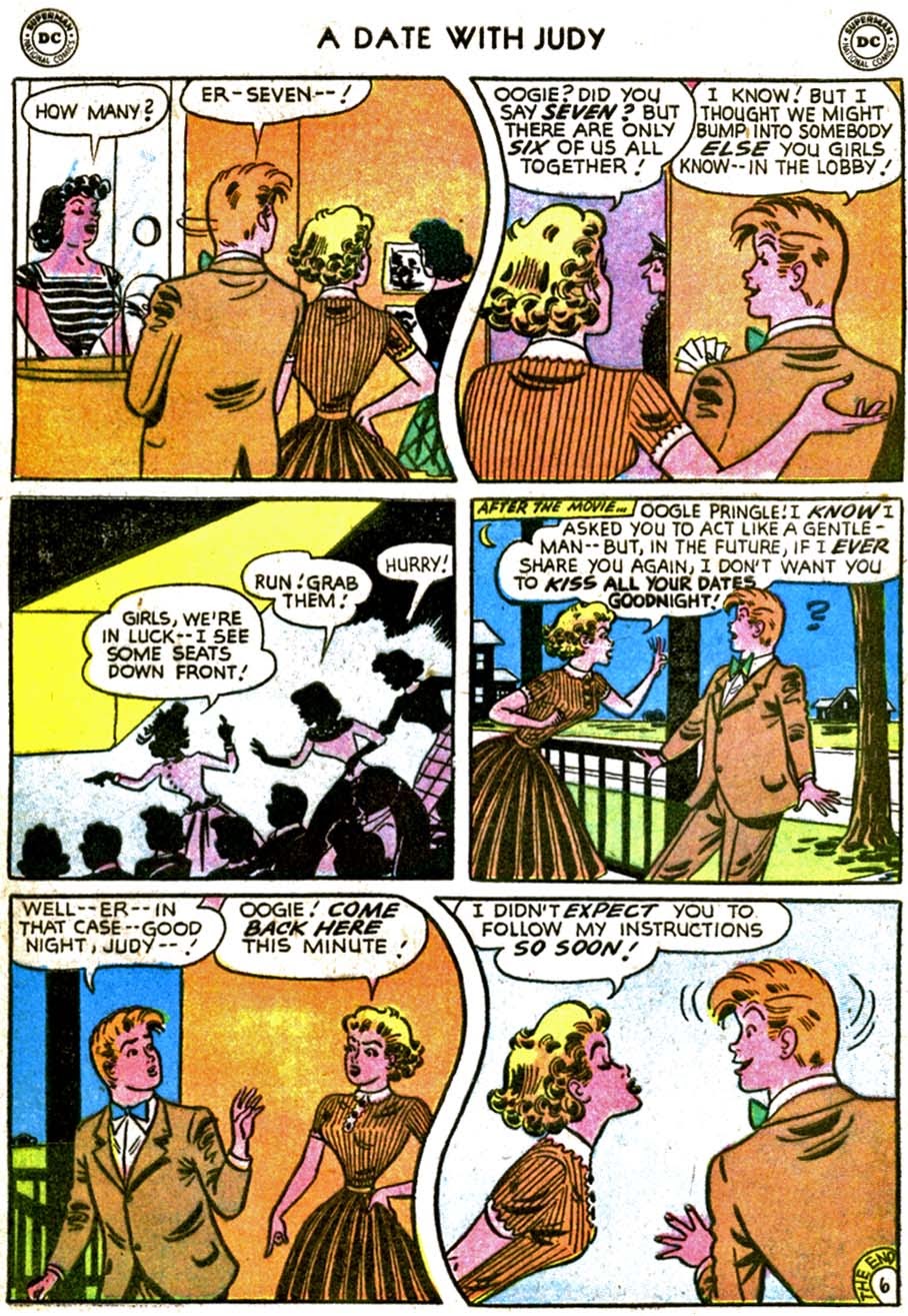 Read online A Date with Judy comic -  Issue #51 - 8