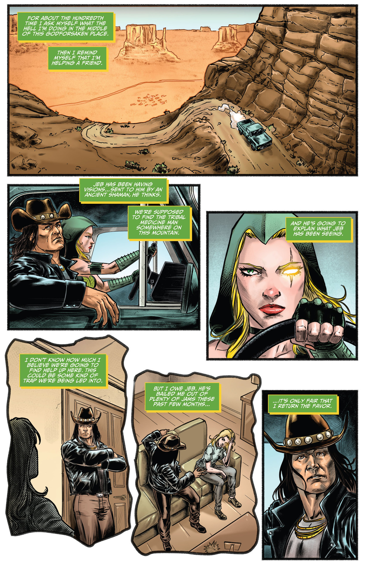 Read online Robyn Hood: Dark Shaman comic -  Issue # Full - 6