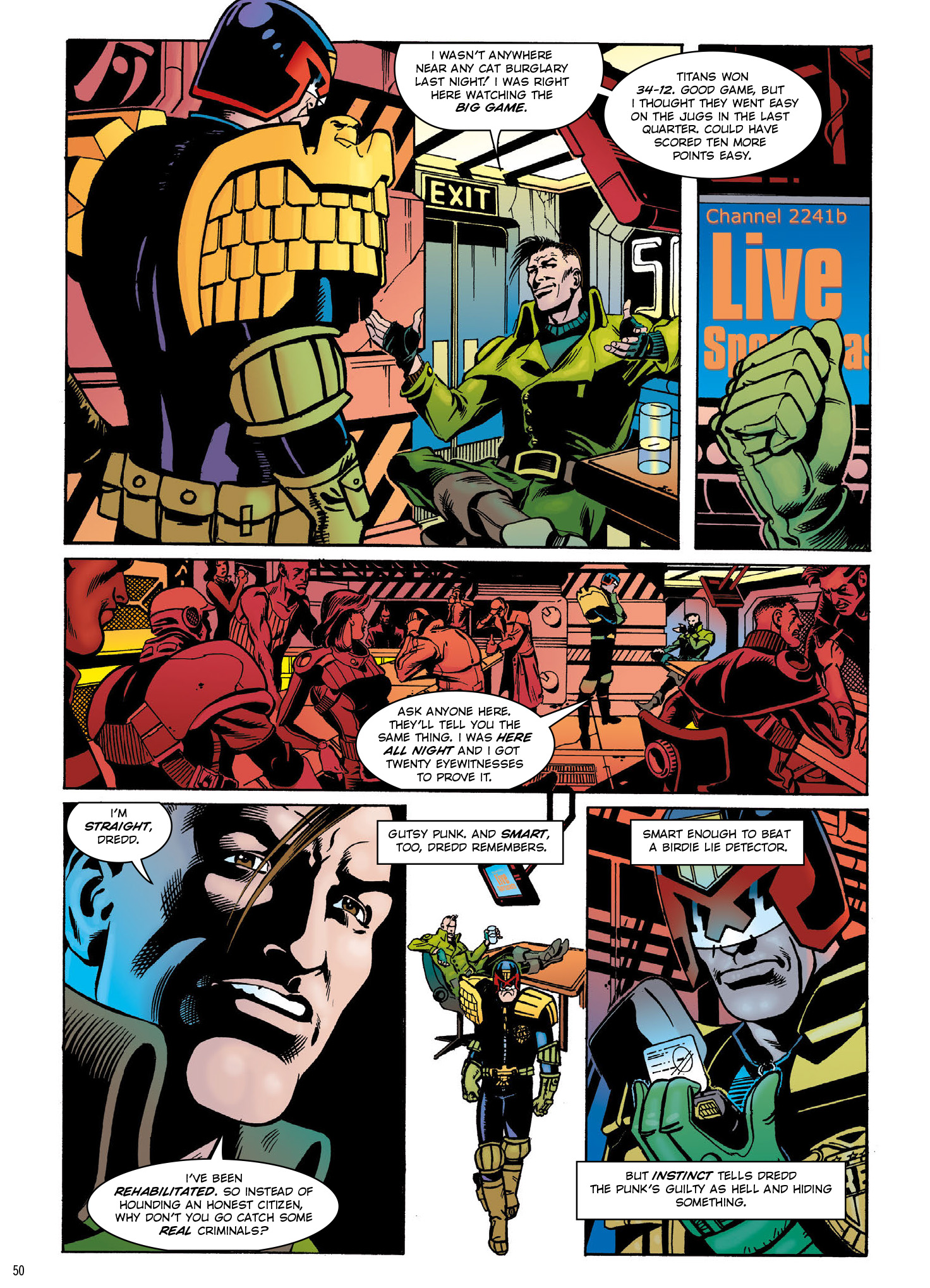 Read online Judge Dredd: The Complete Case Files comic -  Issue # TPB 32 (Part 1) - 52