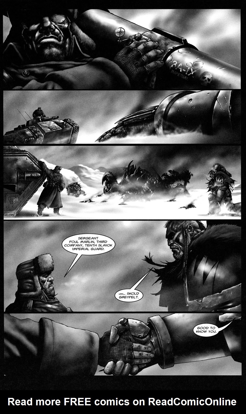 Read online Warhammer 40,000: Lone Wolves comic -  Issue # TPB - 47