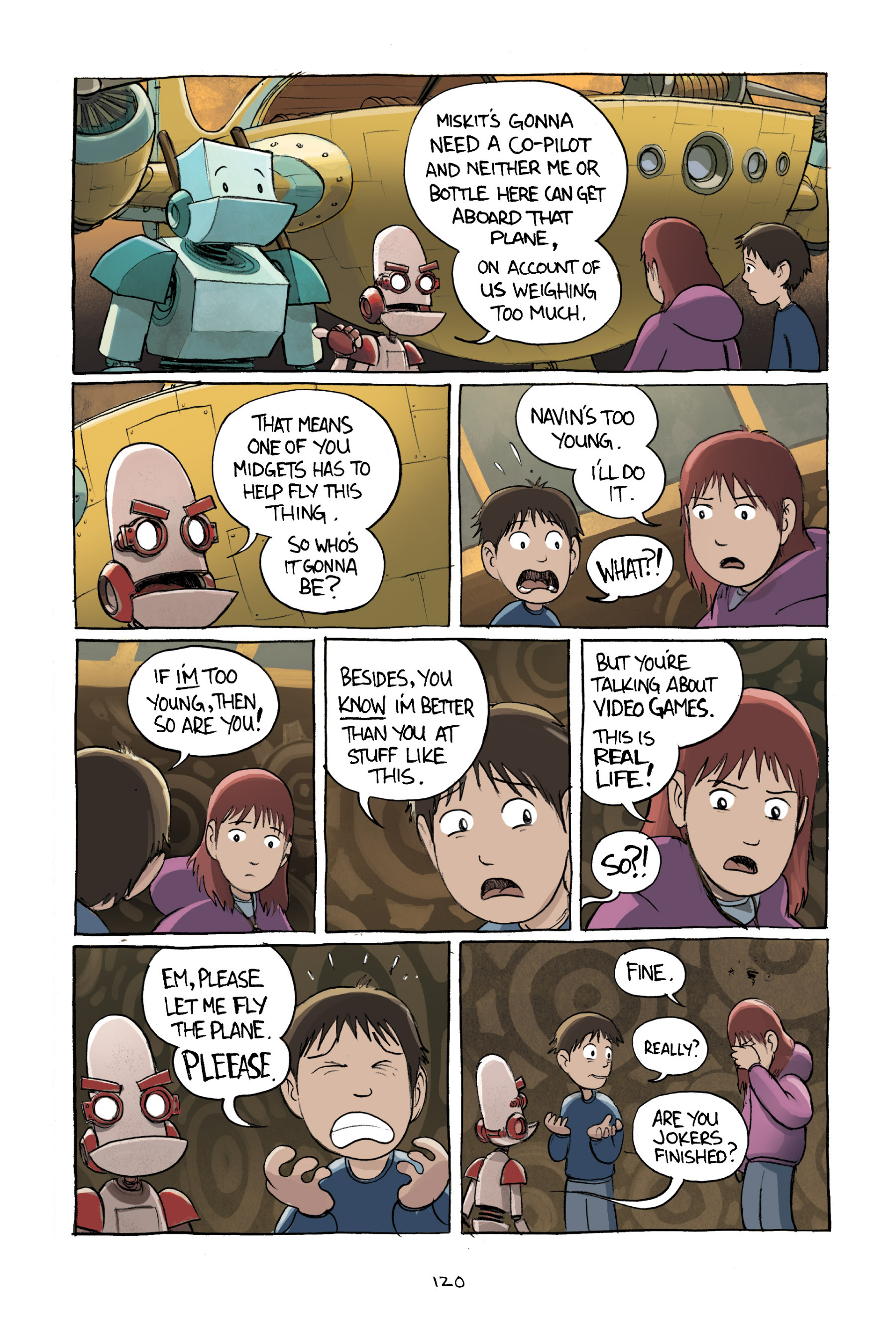 Read online Amulet comic -  Issue #1 - 124