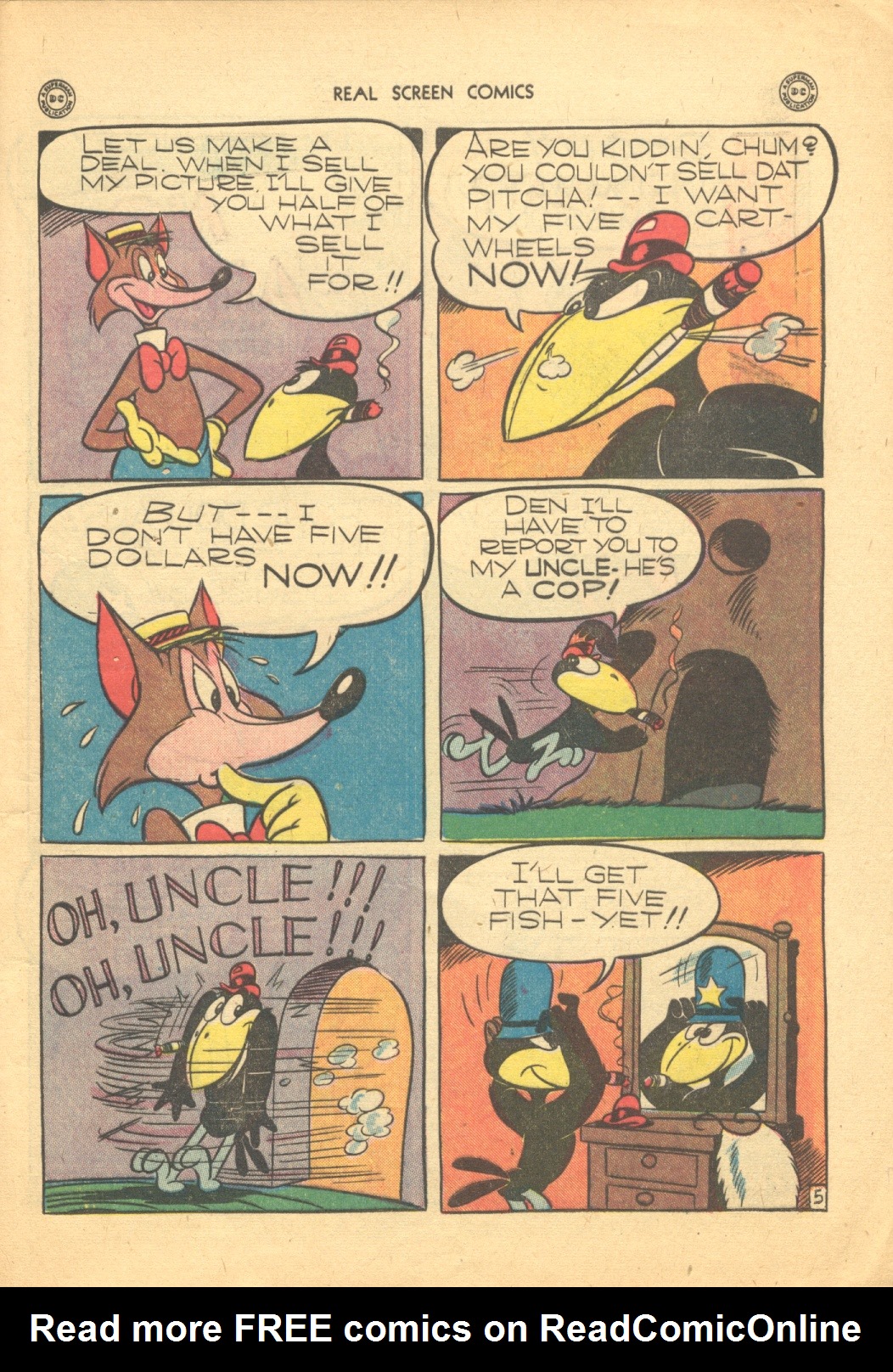 Read online Real Screen Comics comic -  Issue #3 - 8