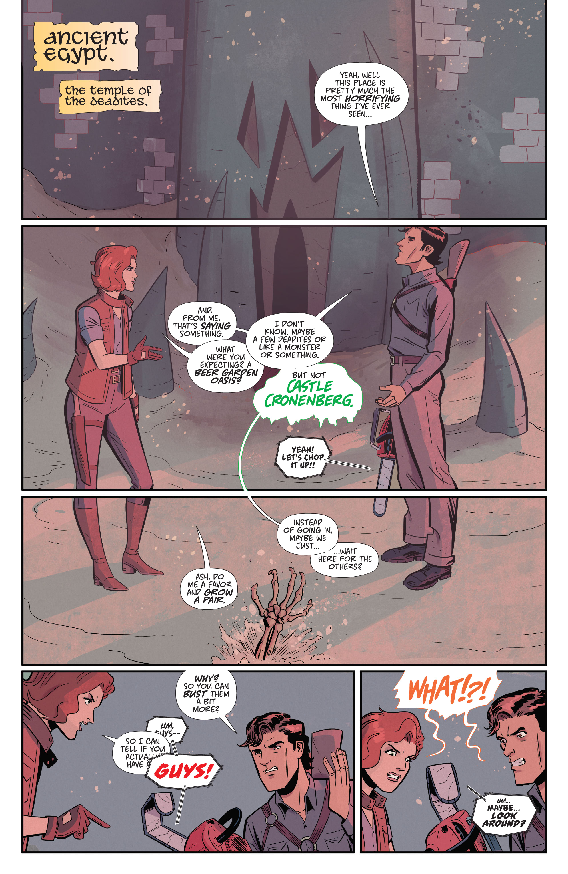 Read online Death To The Army of Darkness comic -  Issue #4 - 6