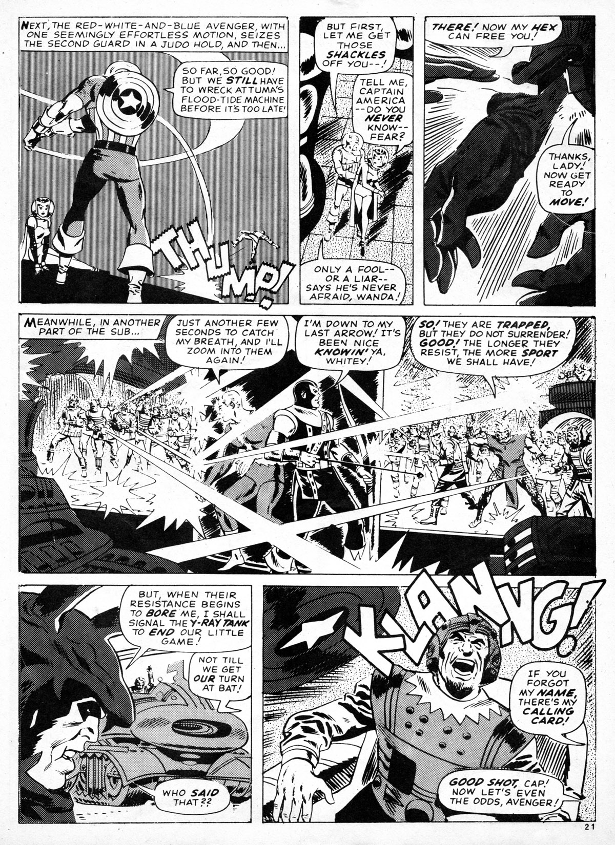 Read online The Avengers (1973) comic -  Issue #24 - 21