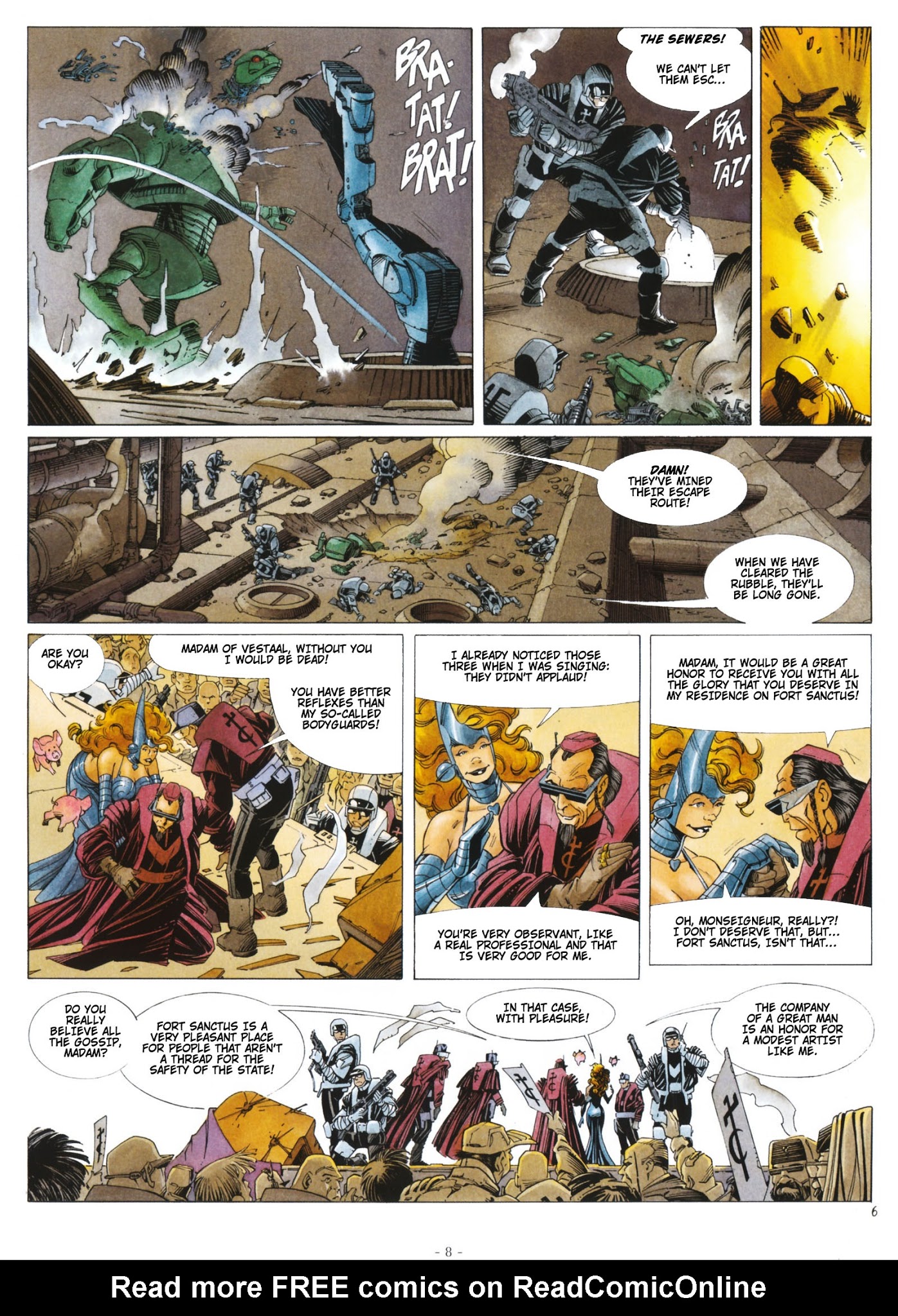 Read online Aquablue comic -  Issue #7 - 9