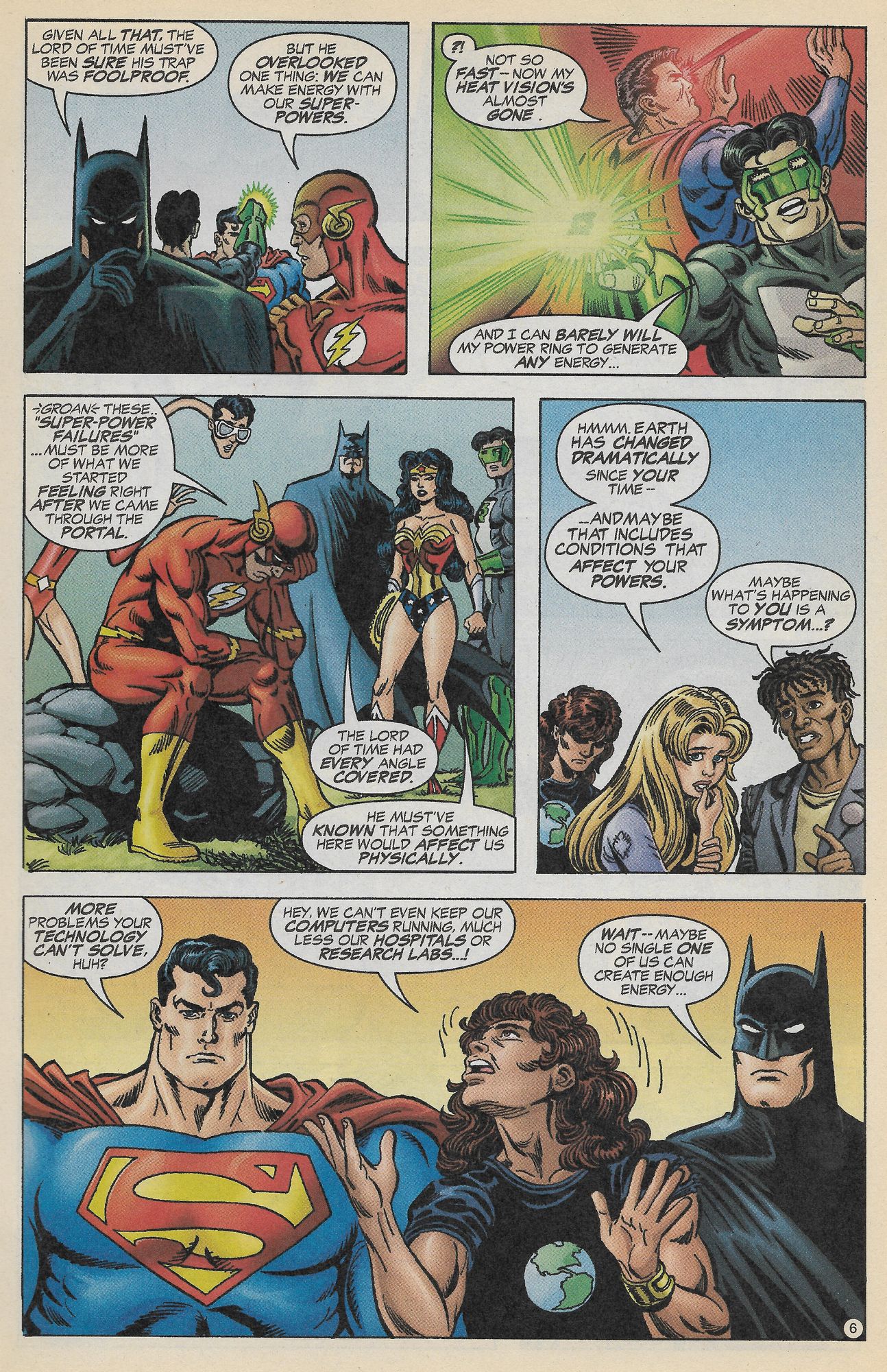Read online Con Edison Presents JLA Starring Batman comic -  Issue # Full - 7