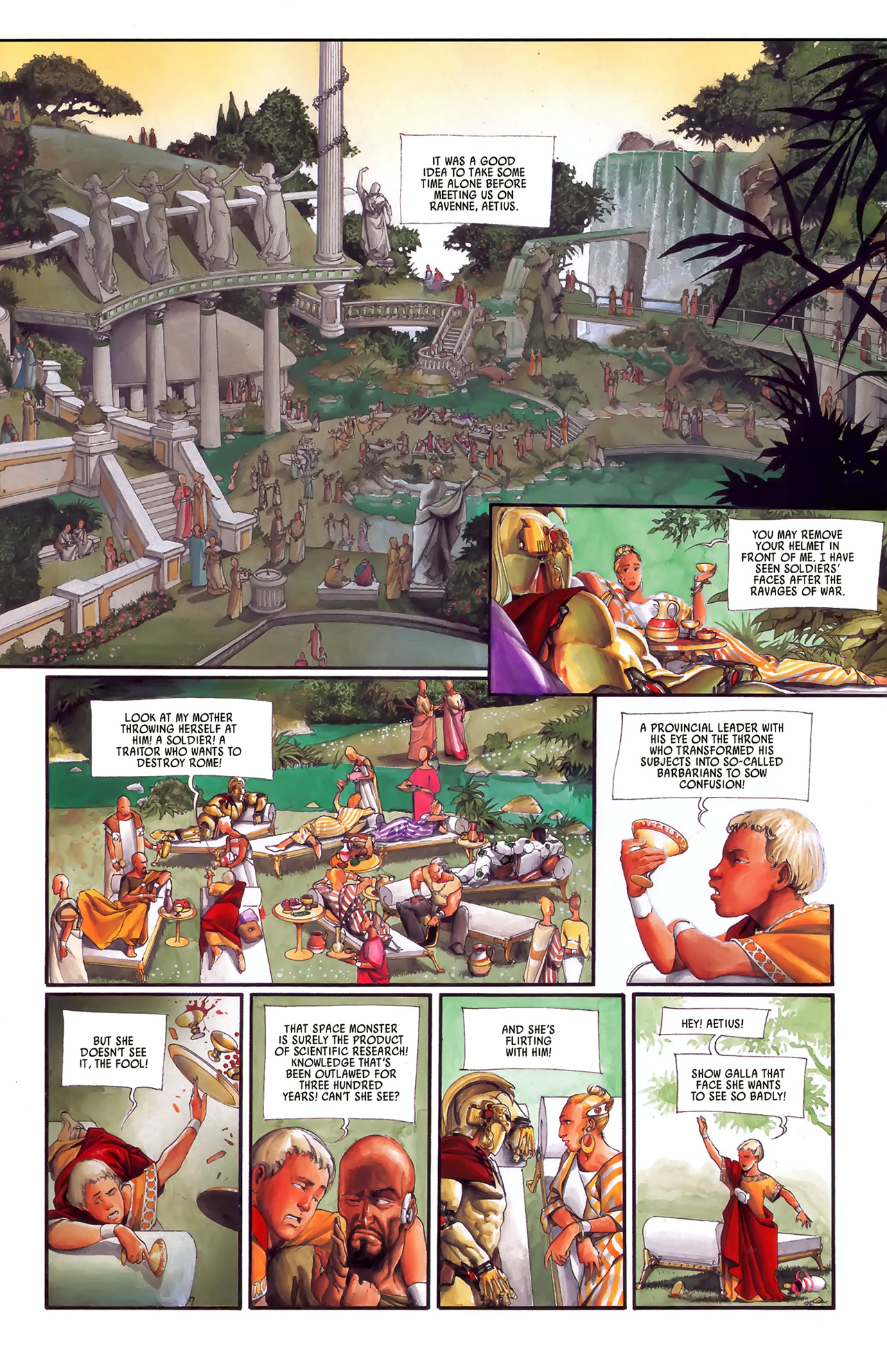 Read online Scourge of the Gods comic -  Issue #3 - 21