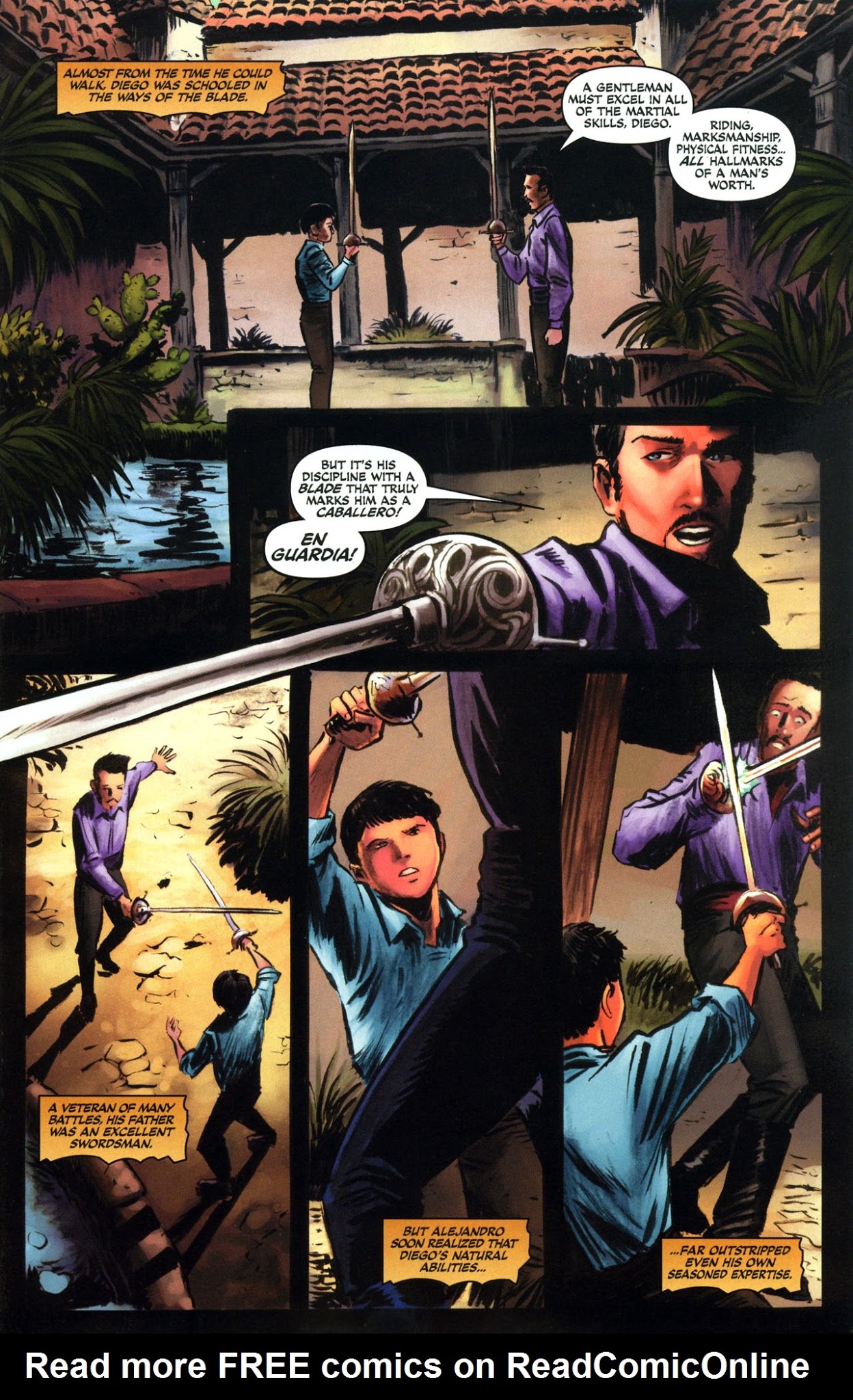 Read online Zorro (2008) comic -  Issue #2 - 5