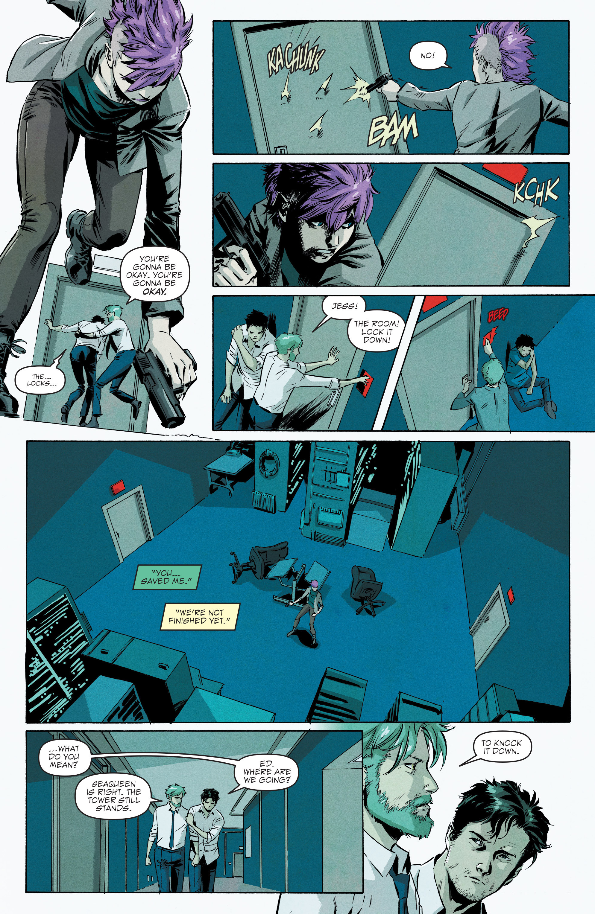 Read online Hacktivist Volume 2 comic -  Issue #6 - 11