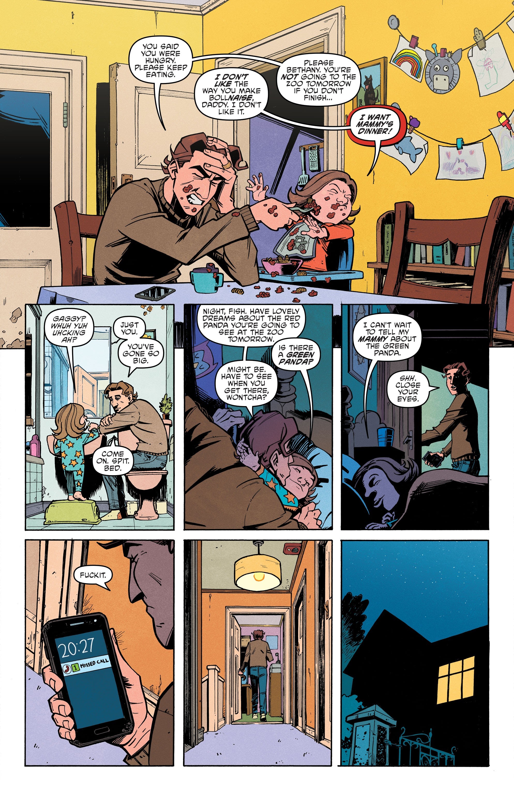 Read online Scarenthood comic -  Issue #1 - 9