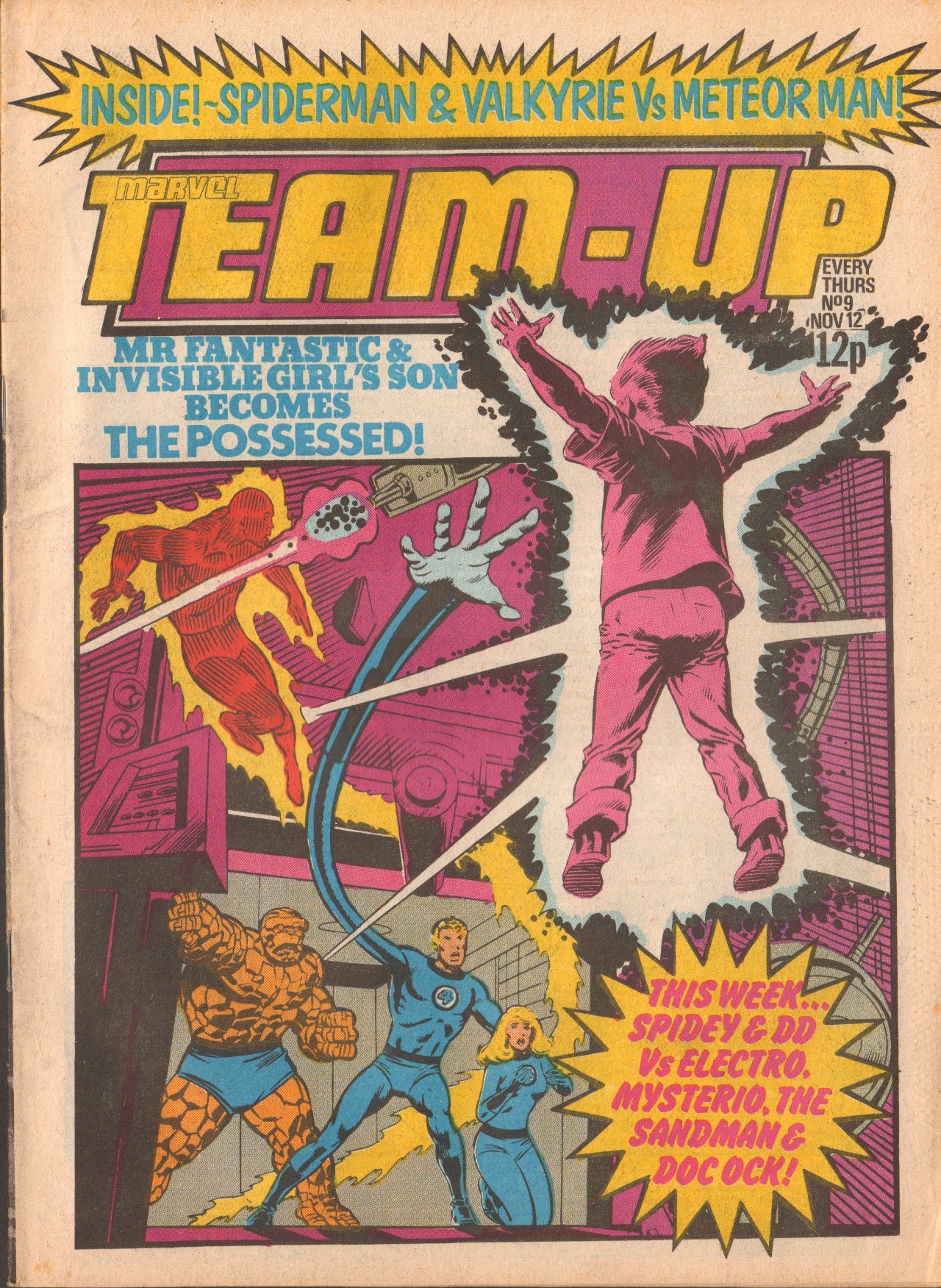 Read online Marvel Team-Up (1980) comic -  Issue #9 - 1