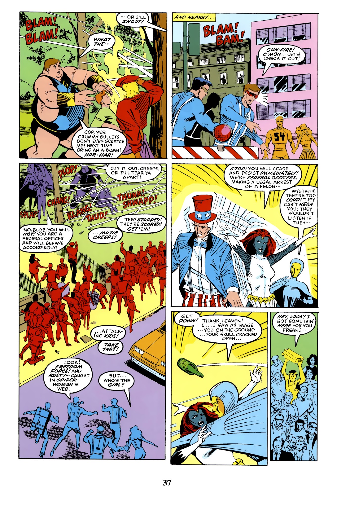 Read online X-Men: Mutant Massacre comic -  Issue # TPB - 37