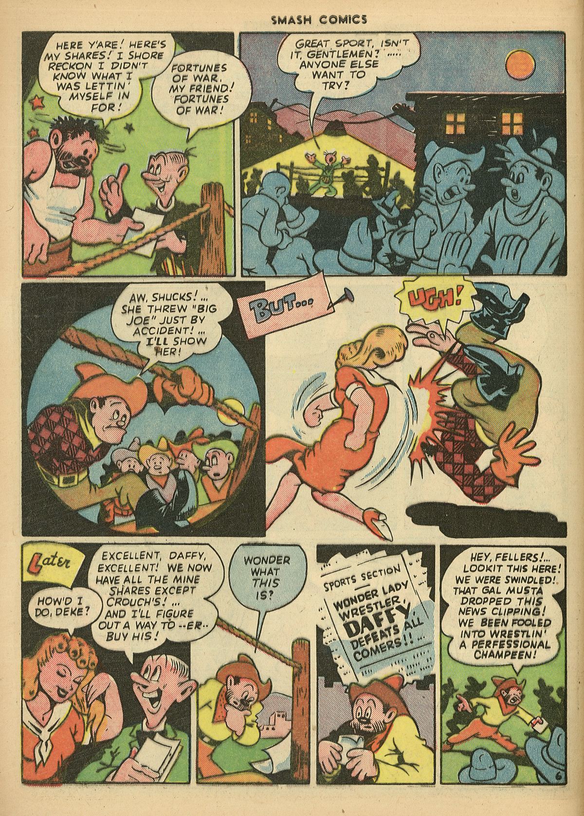 Read online Smash Comics comic -  Issue #49 - 20