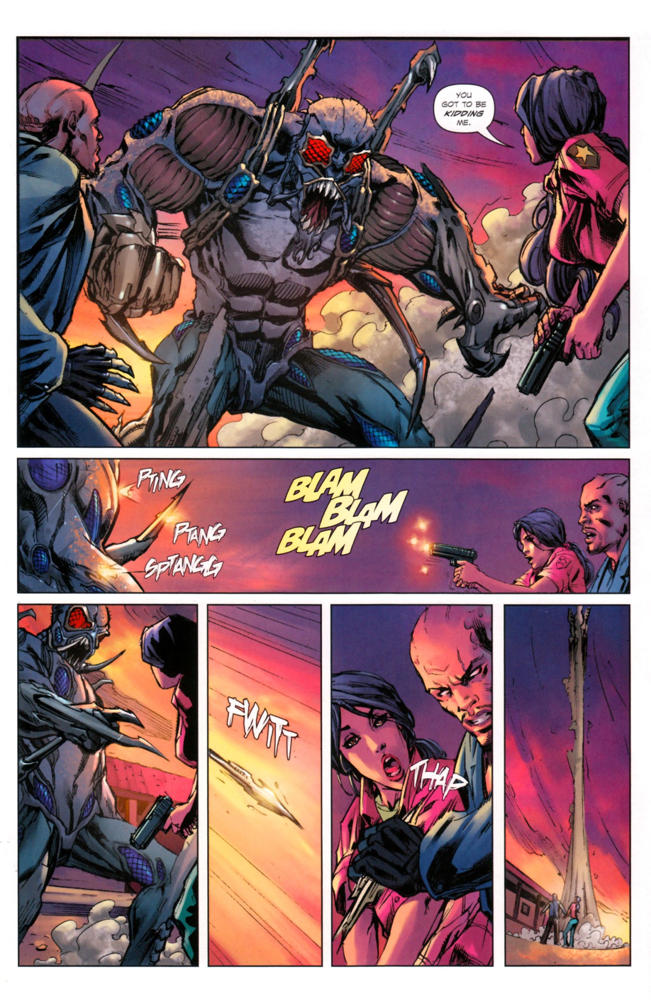 Read online Stingers comic -  Issue #5 - 3