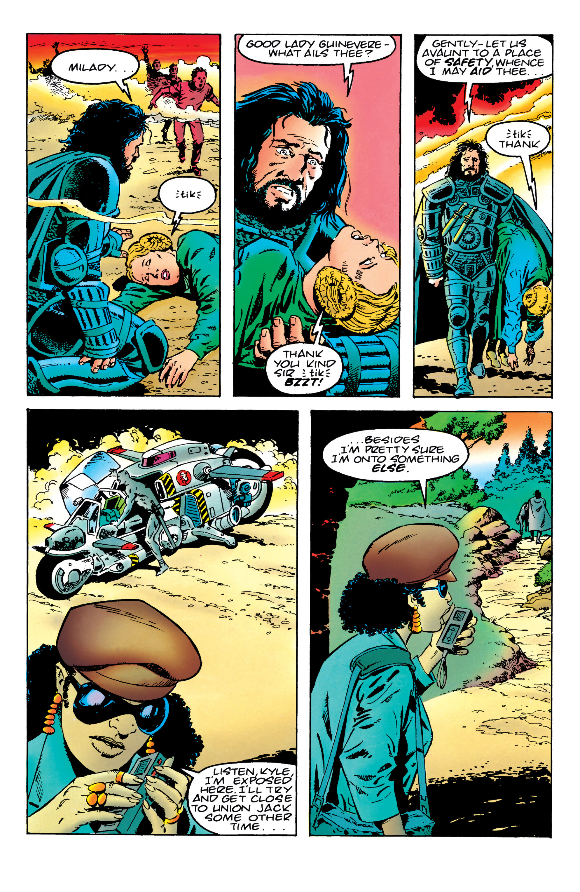 Read online Knights of Pendragon Omnibus comic -  Issue # TPB (Part 5) - 39