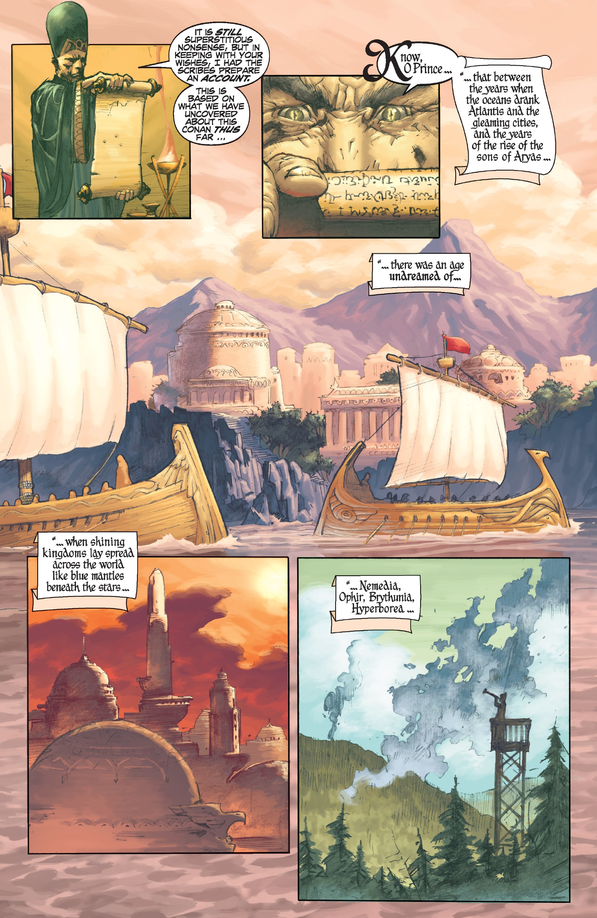 Read online Conan Chronicles Epic Collection comic -  Issue # TPB Out of the Darksome Hills (Part 1) - 12