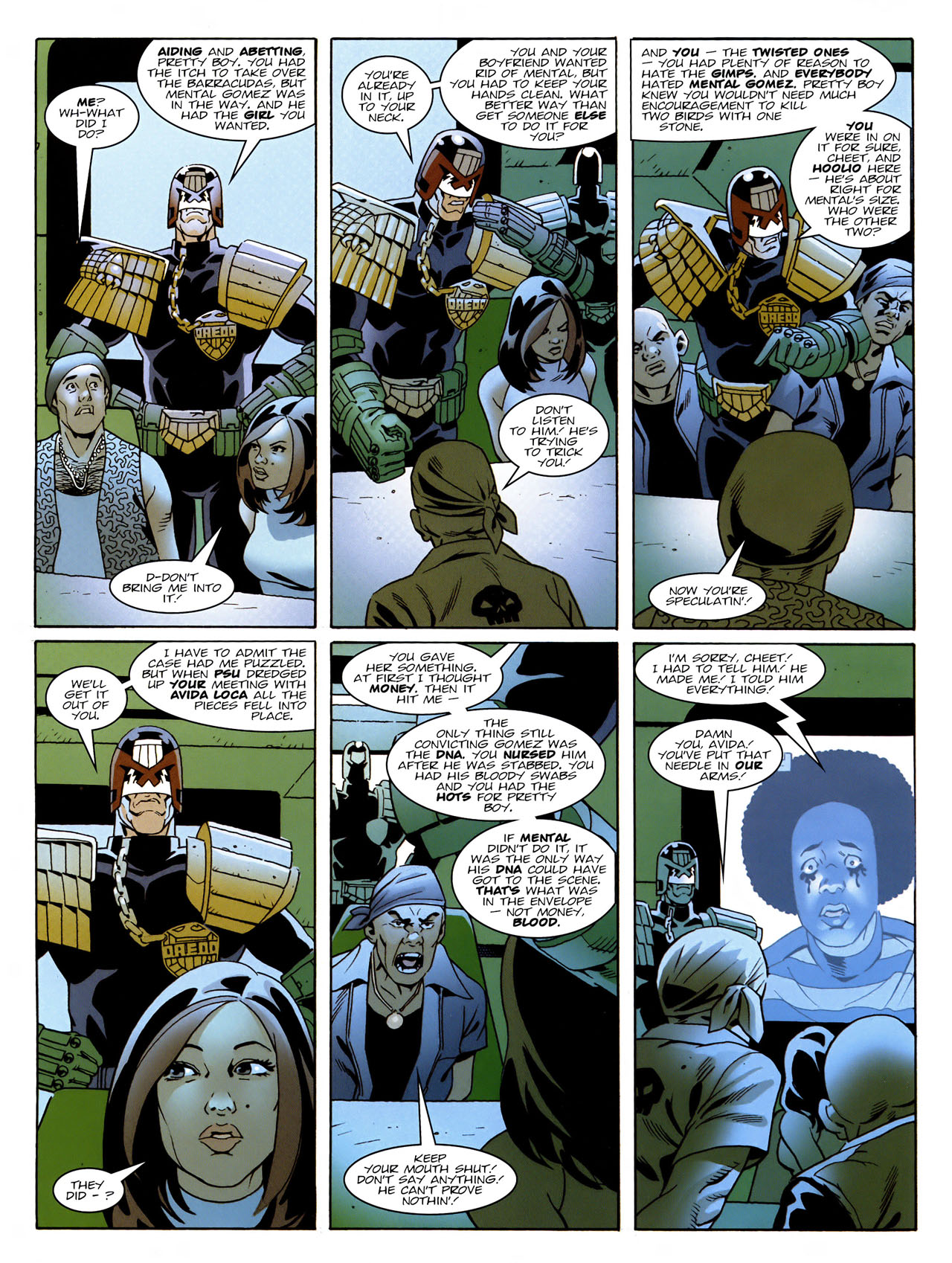 Read online Judge Dredd Megazine (Vol. 5) comic -  Issue #253 - 12