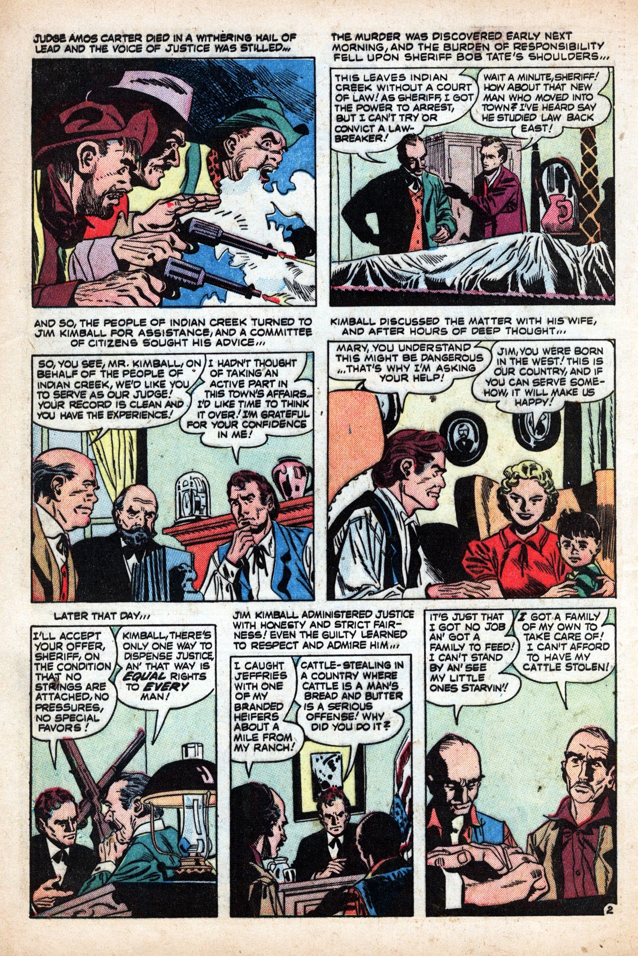 Read online Outlaw Fighters comic -  Issue #2 - 28