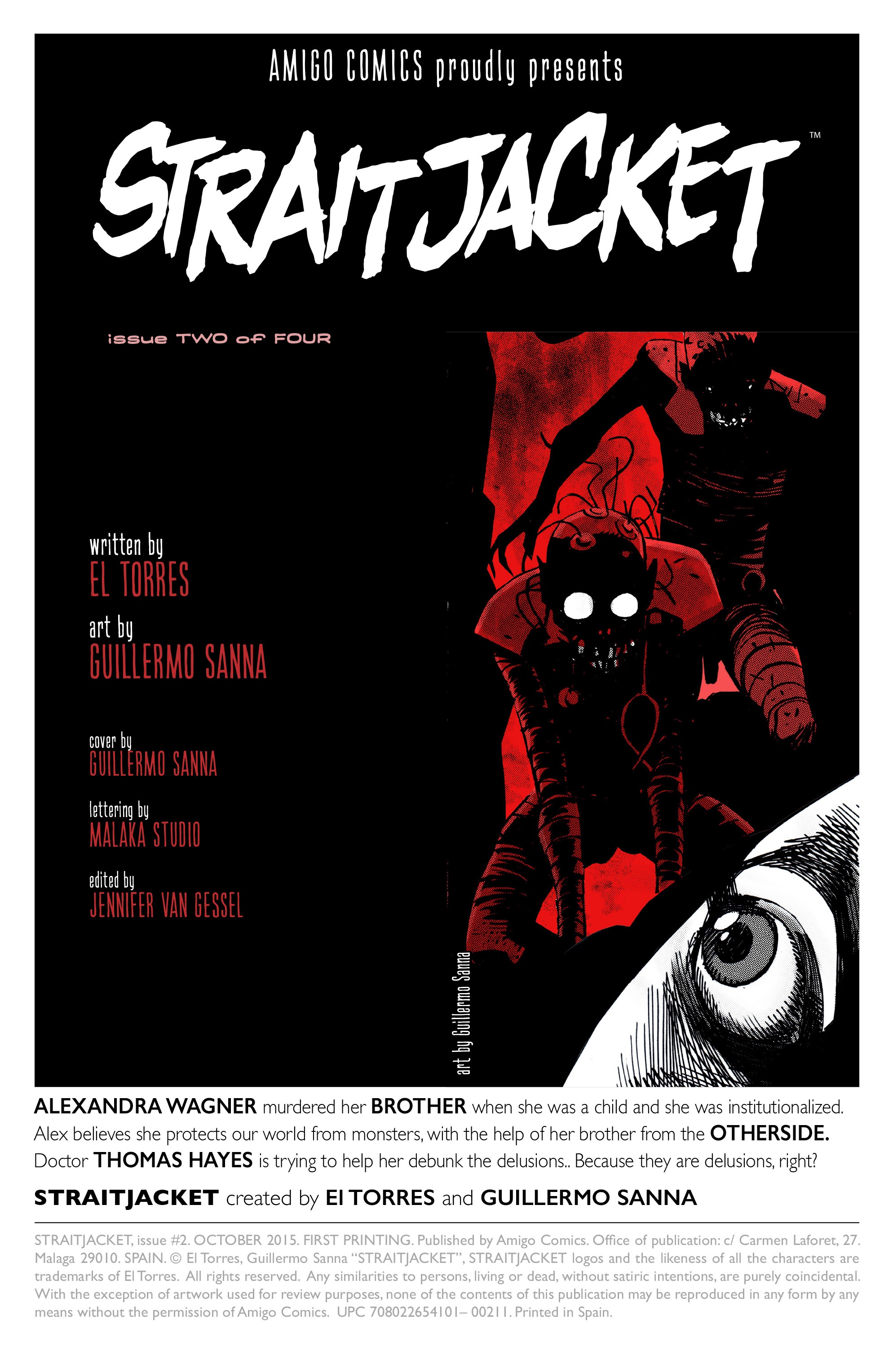 Read online Straitjacket comic -  Issue #2 - 2