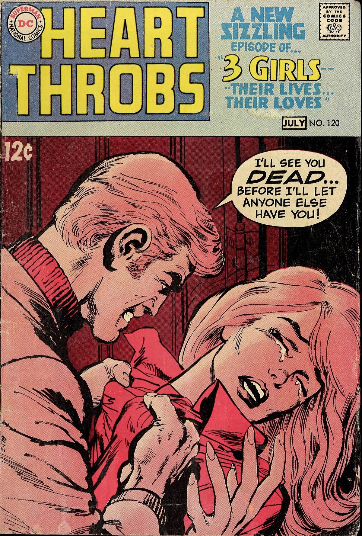 Read online Heart Throbs comic -  Issue #120 - 1