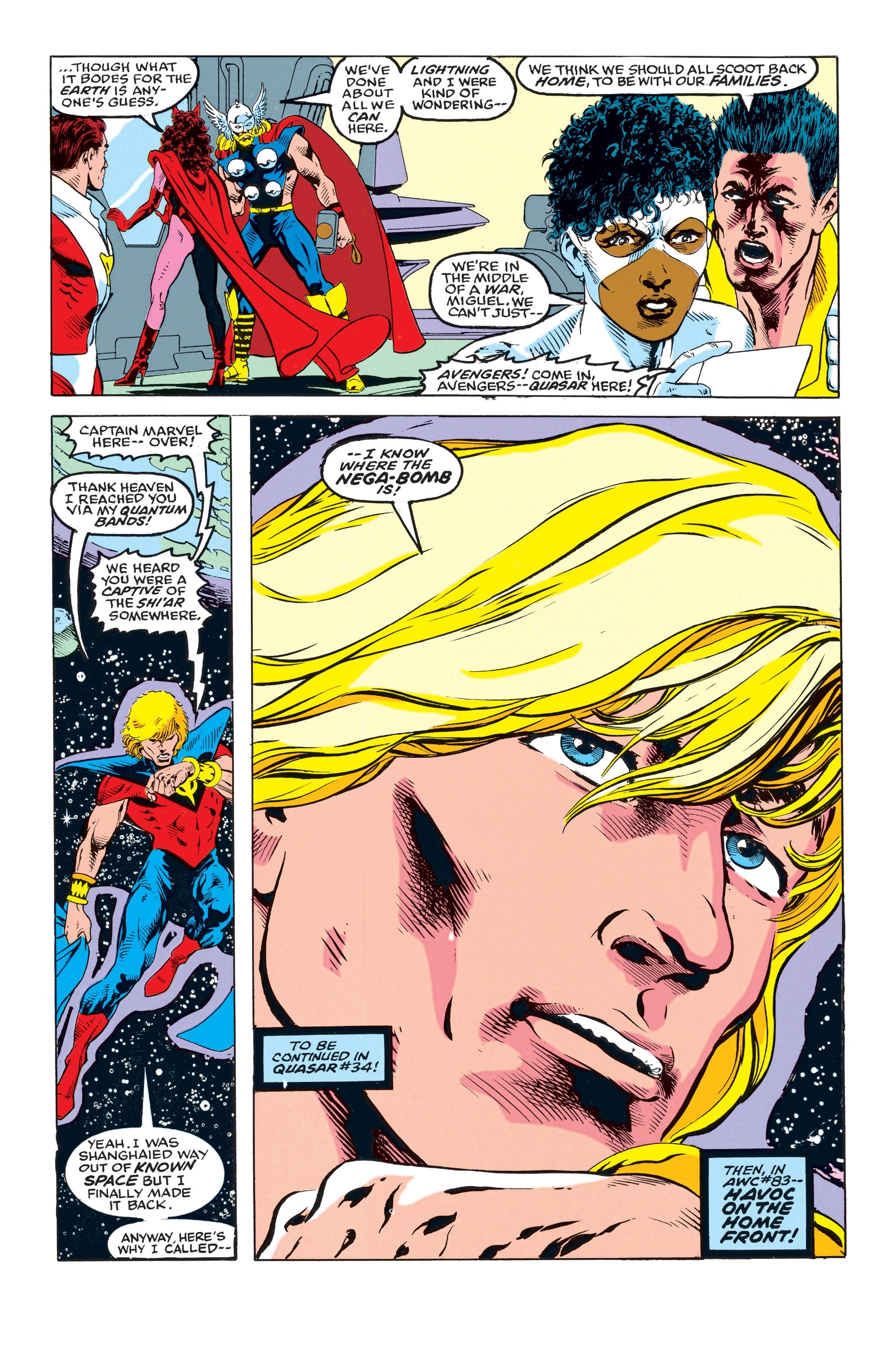 Read online Avengers Epic Collection: Operation Galactic Storm comic -  Issue # TPB (Part 4) - 55