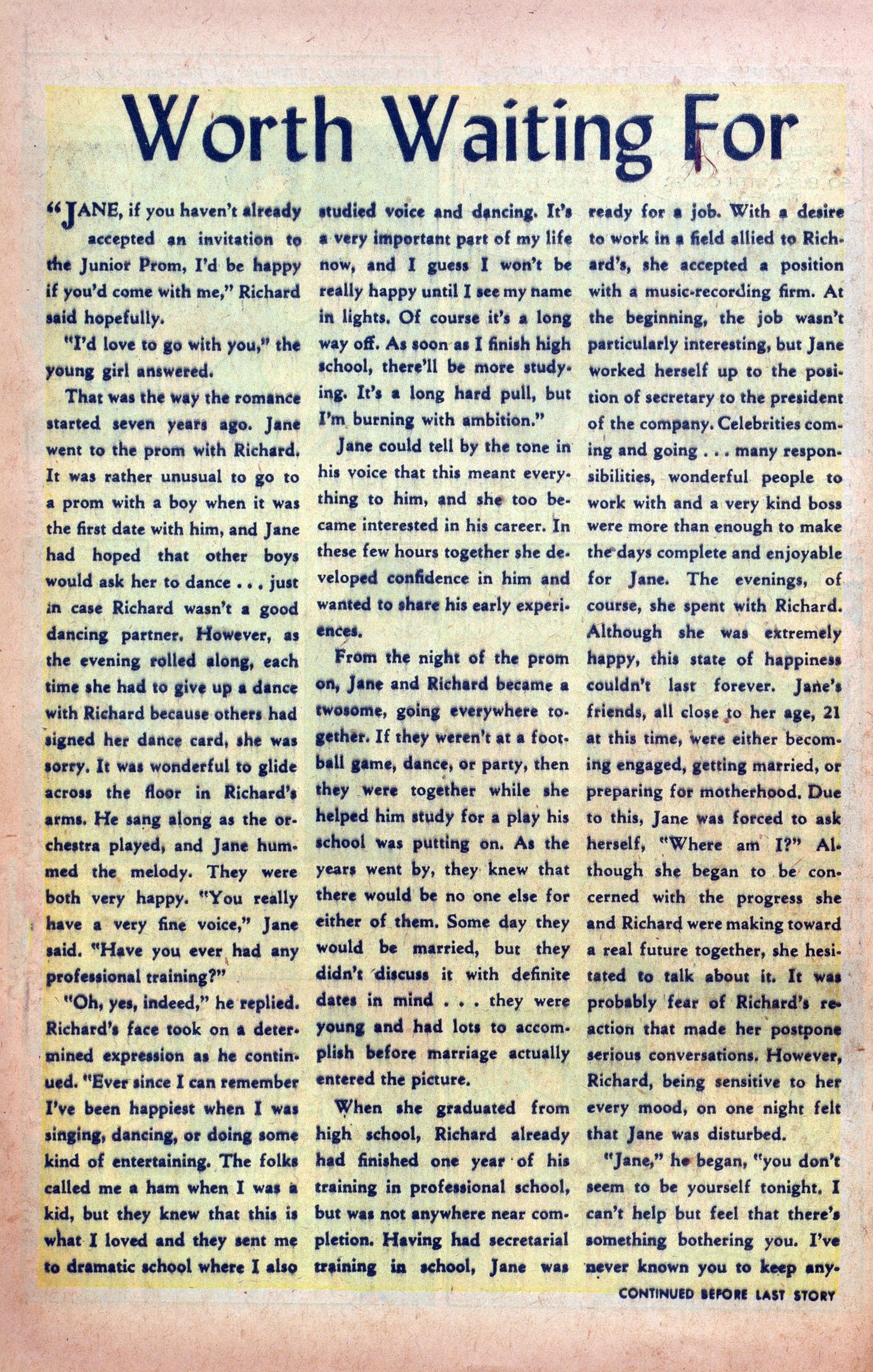 Read online Love Romances comic -  Issue #68 - 8