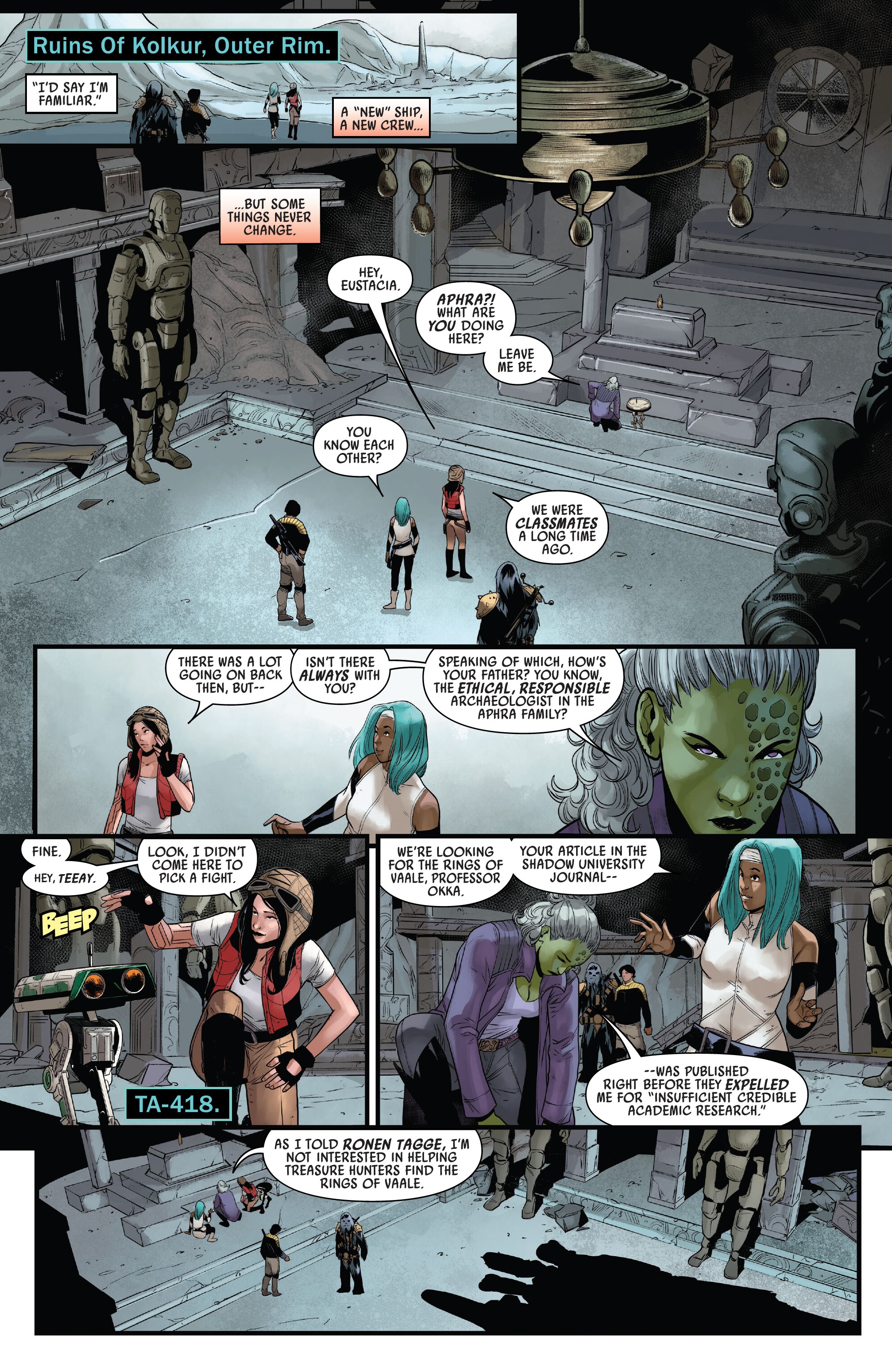 Read online Star Wars: Doctor Aphra Omnibus comic -  Issue # TPB 2 (Part 1) - 15